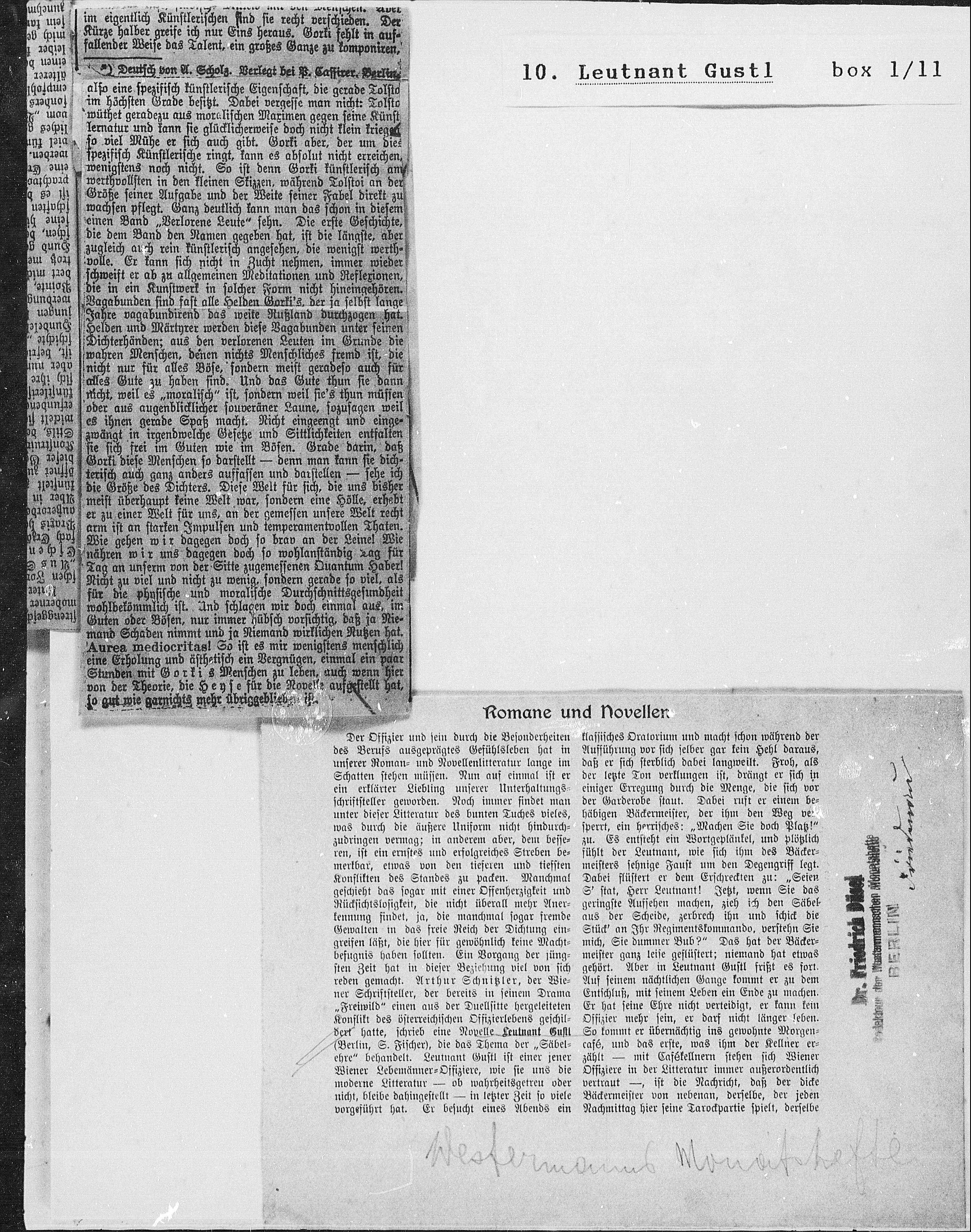 Vorschaubild für Leutnant Gustl, Seite 105