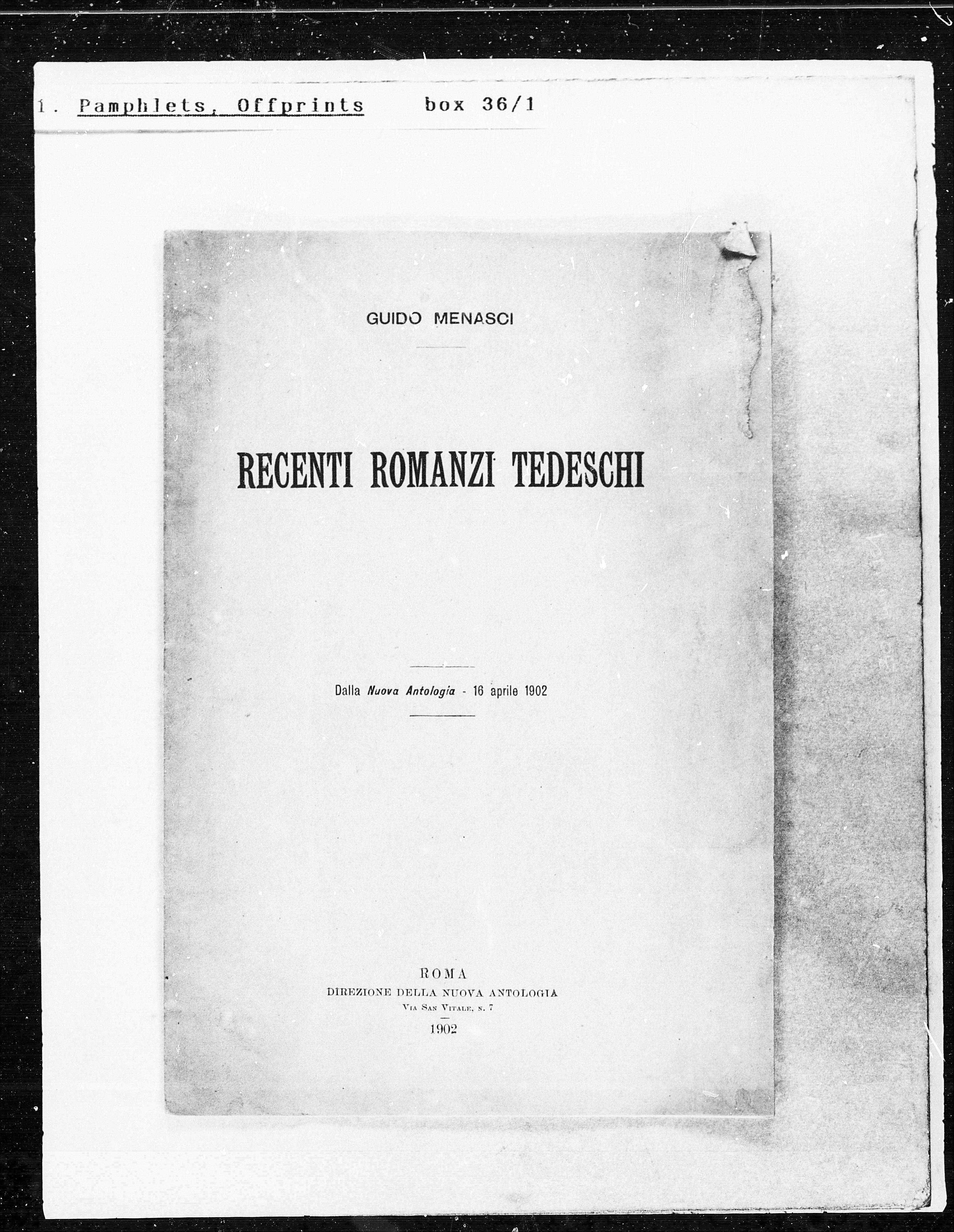 Vorschaubild für Menasci Romani Tedeschi, Seite 1