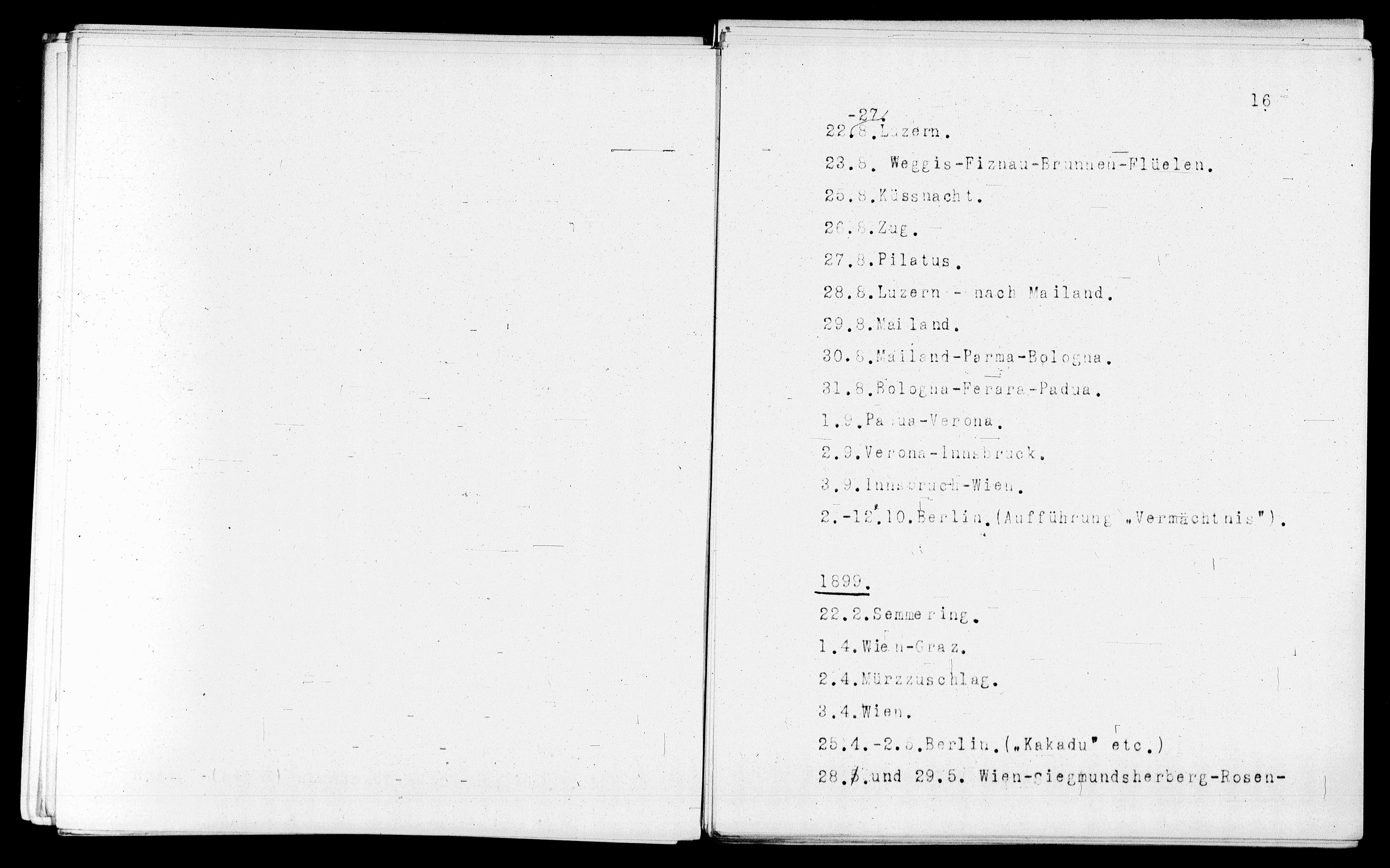 Vorschaubild für Verzeichnis unternommener Reisen 1867-1927, Seite 16