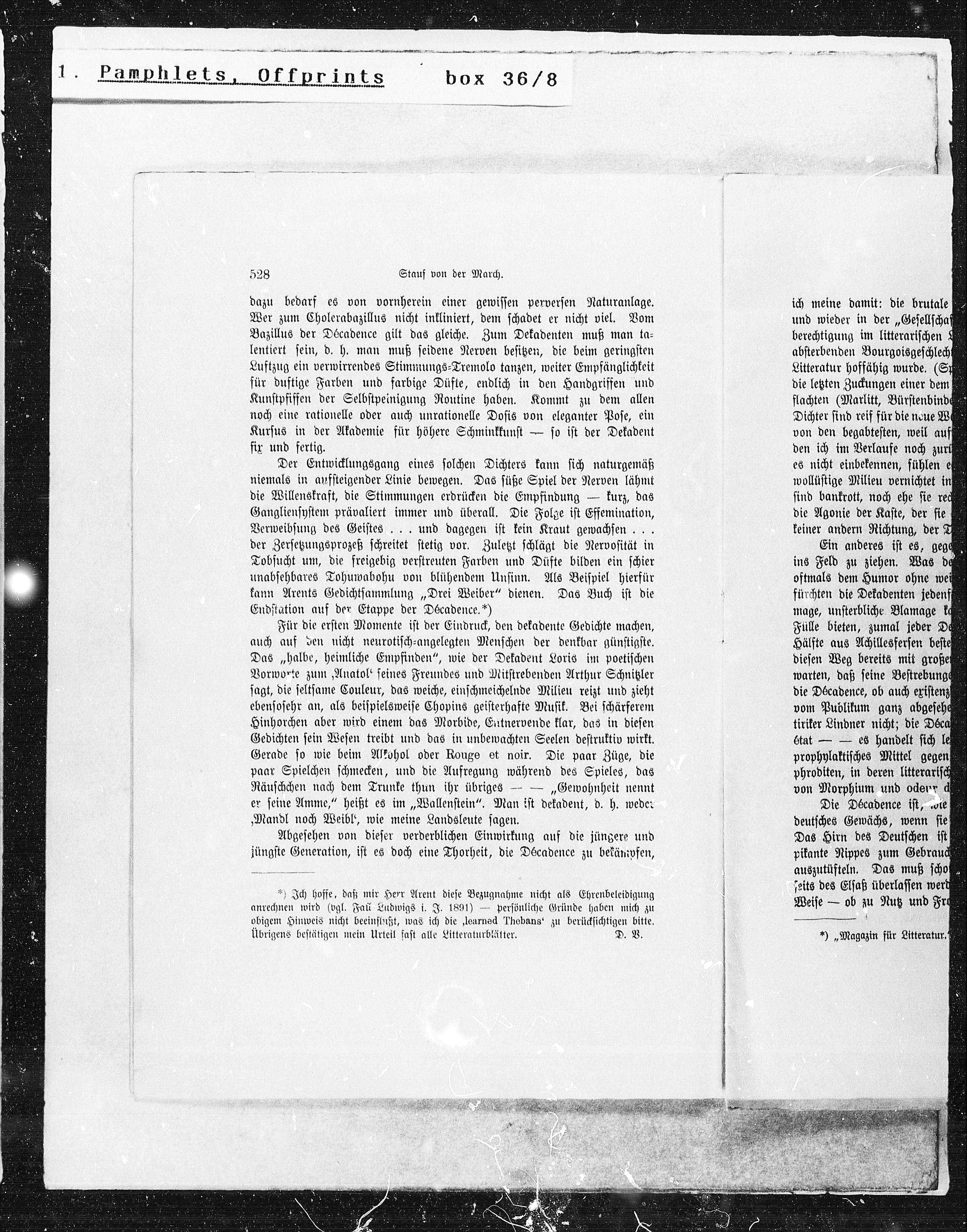Vorschaubild für Ottokar Stauf von der March Decadence II, Seite 3