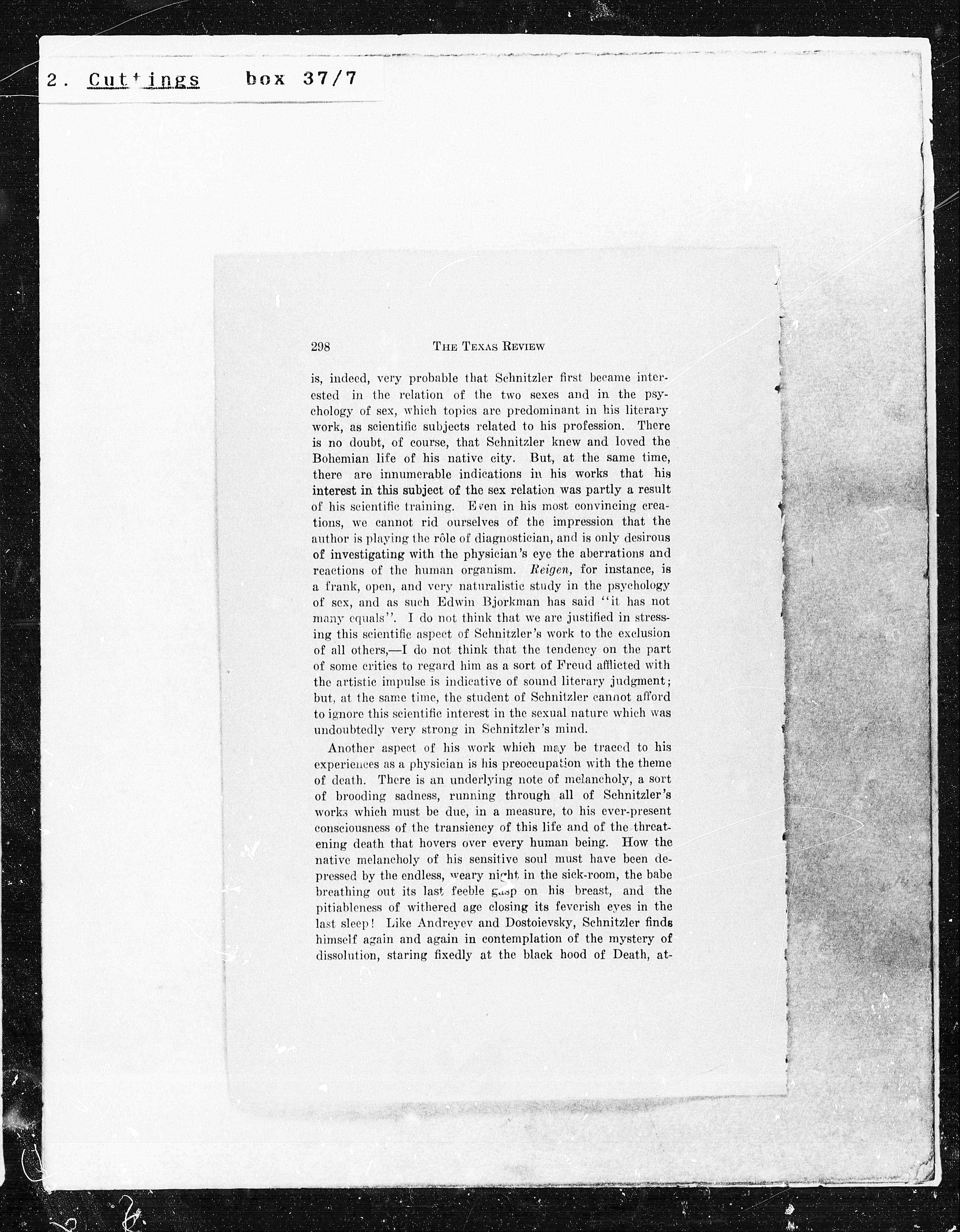 Vorschaubild für 1920 Baily Dramatic Work Texas Review, Seite 5