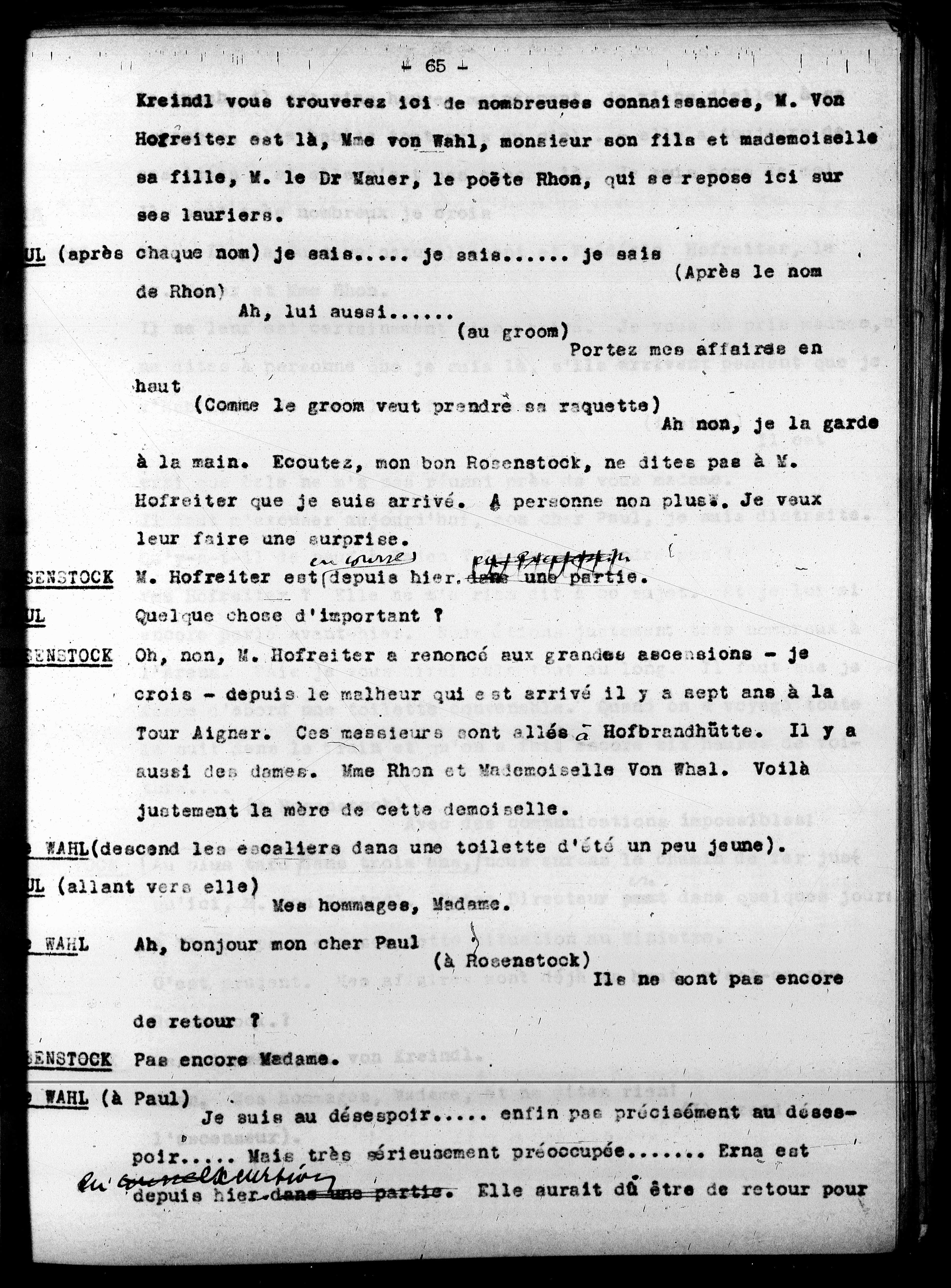 Vorschaubild für Französischsprachige Übersetzungen III Le Pays Inconnu, Seite 69