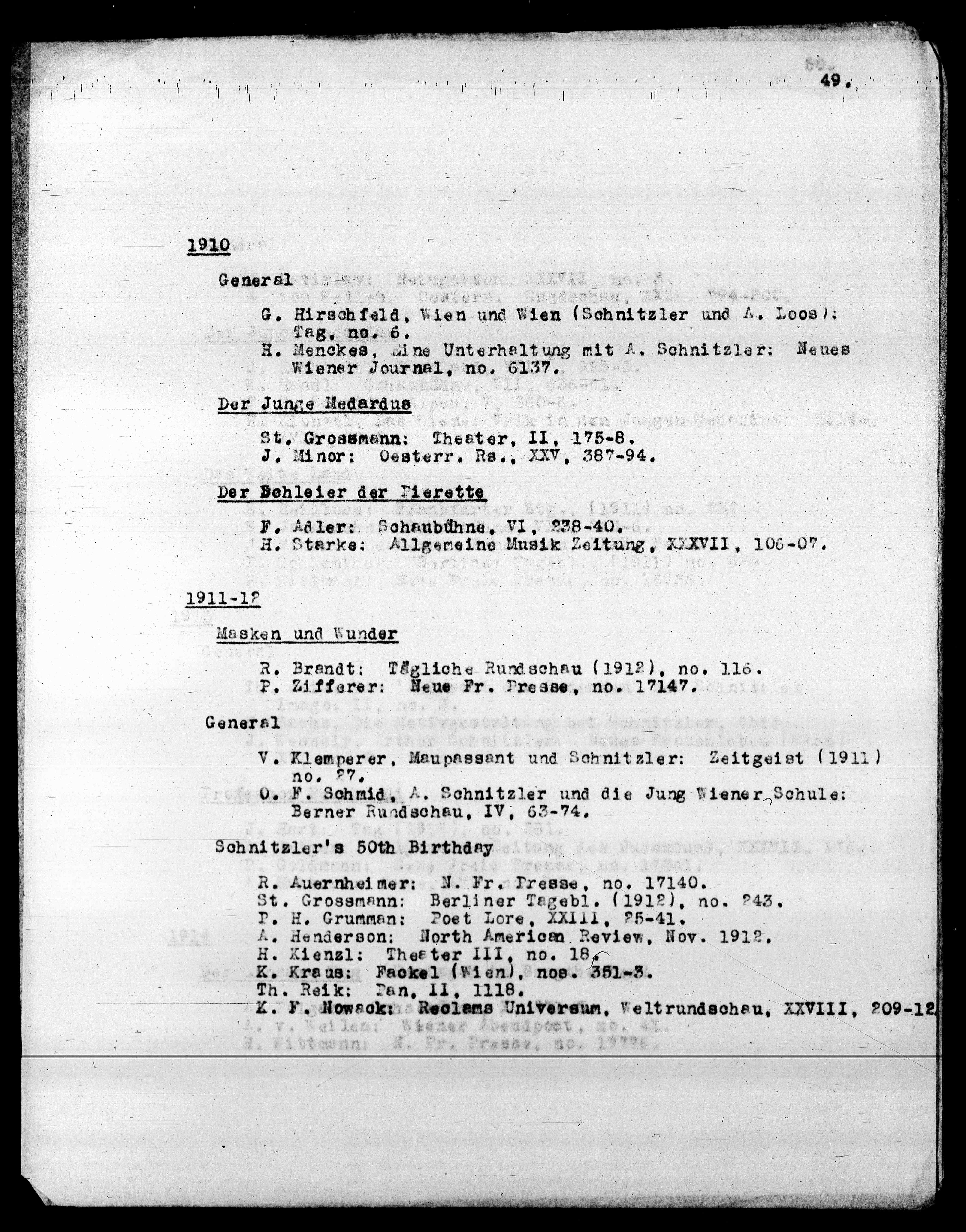 Vorschaubild für Englischsprachige Arbeiten über Schnitzler, Seite 174