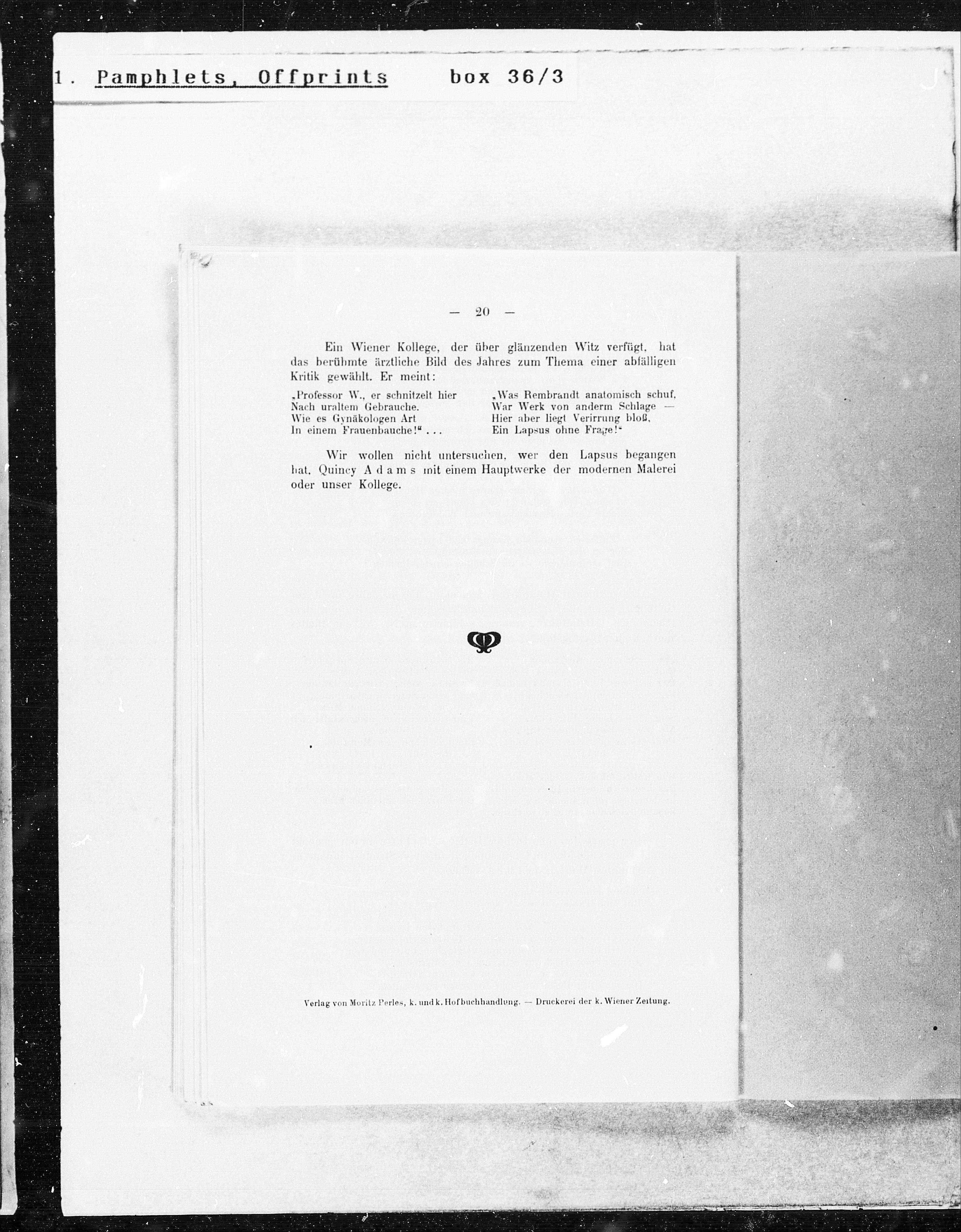 Vorschaubild für Broschüren Sonderdrucke 1904 1910, Seite 19