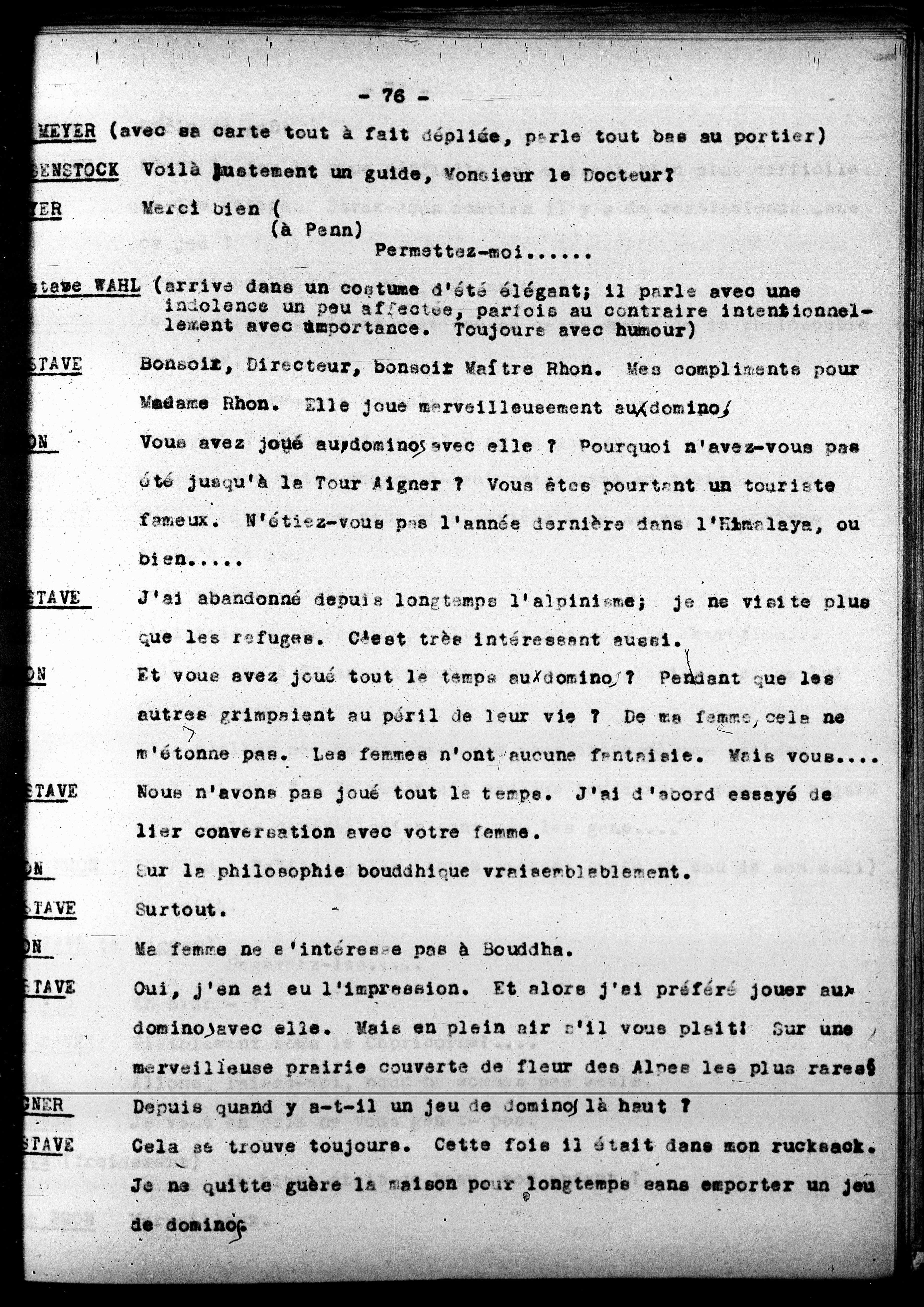 Vorschaubild für Französischsprachige Übersetzungen III Le Pays Inconnu, Seite 80