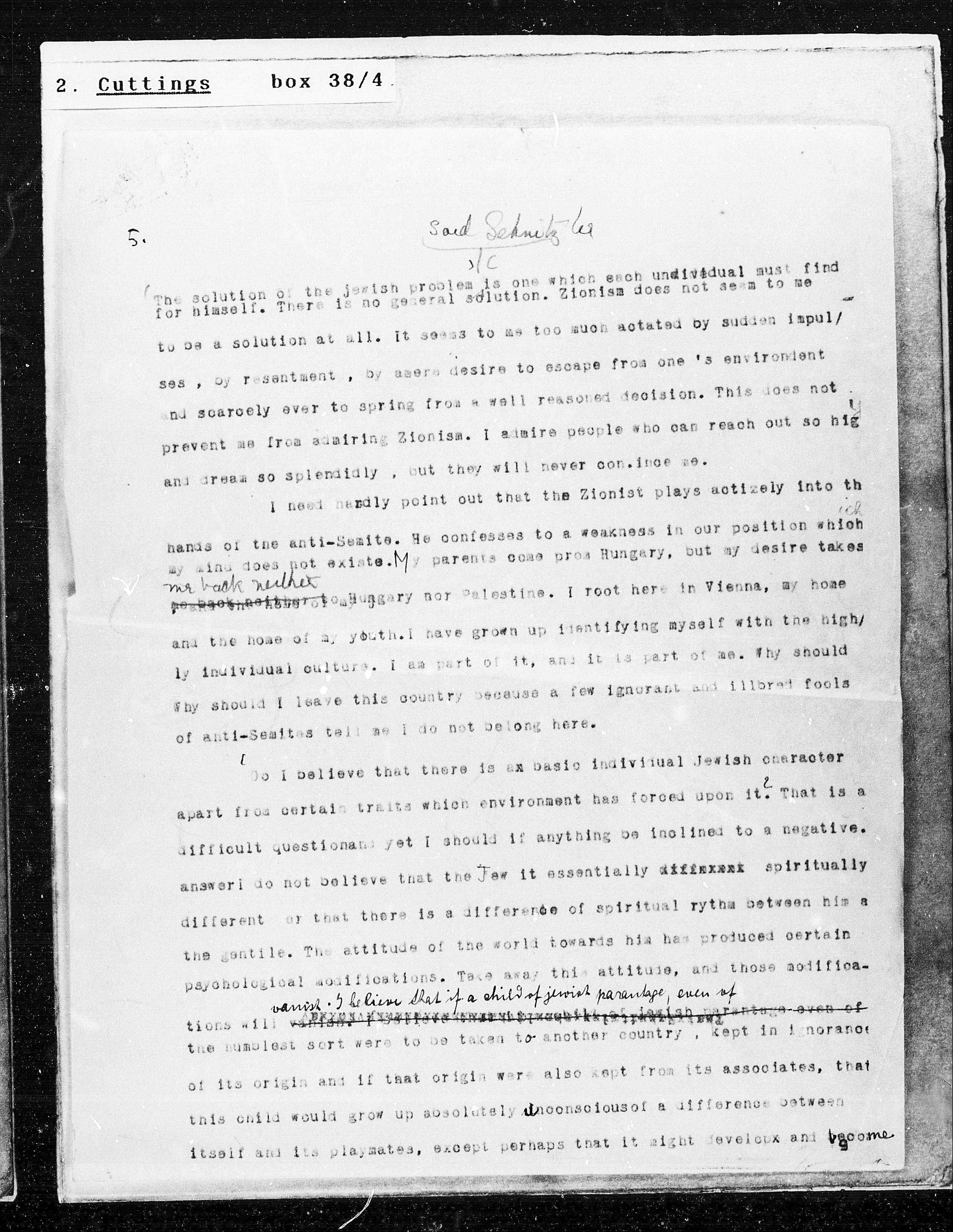 Vorschaubild für 1924 Benvenisti Manuskript, Seite 5