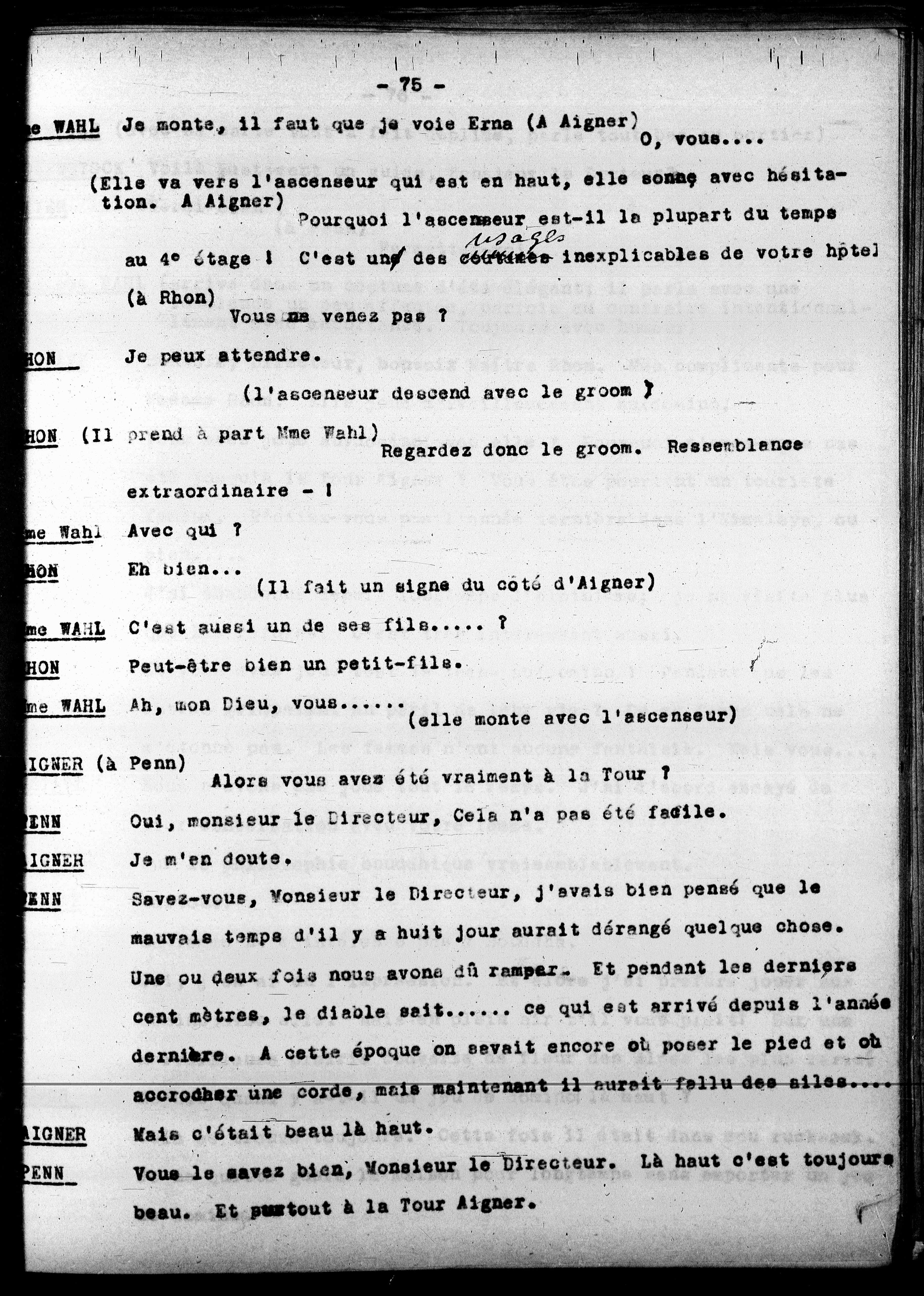 Vorschaubild für Französischsprachige Übersetzungen III Le Pays Inconnu, Seite 79