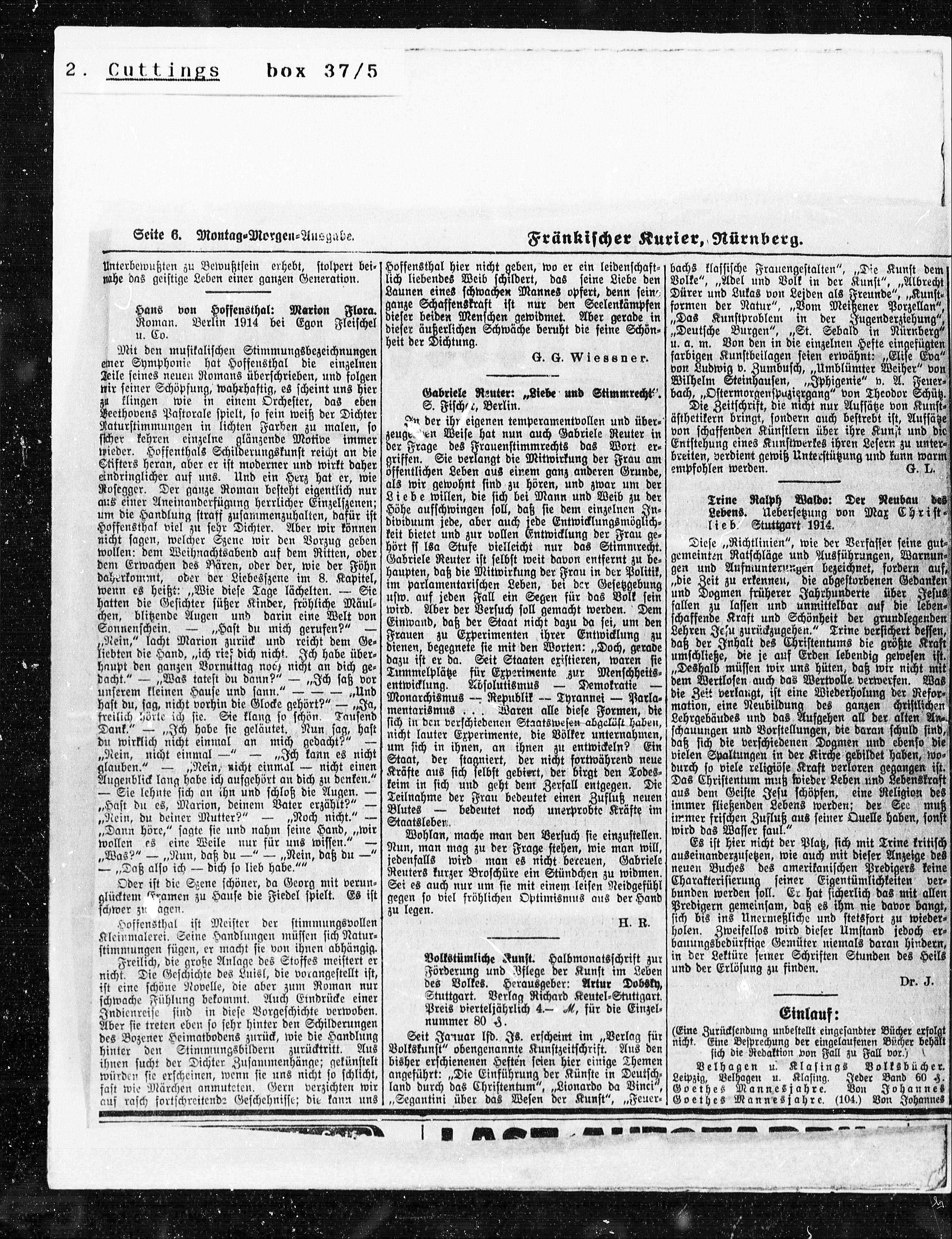 Vorschaubild für Ausschnitte 1912 1914, Seite 61