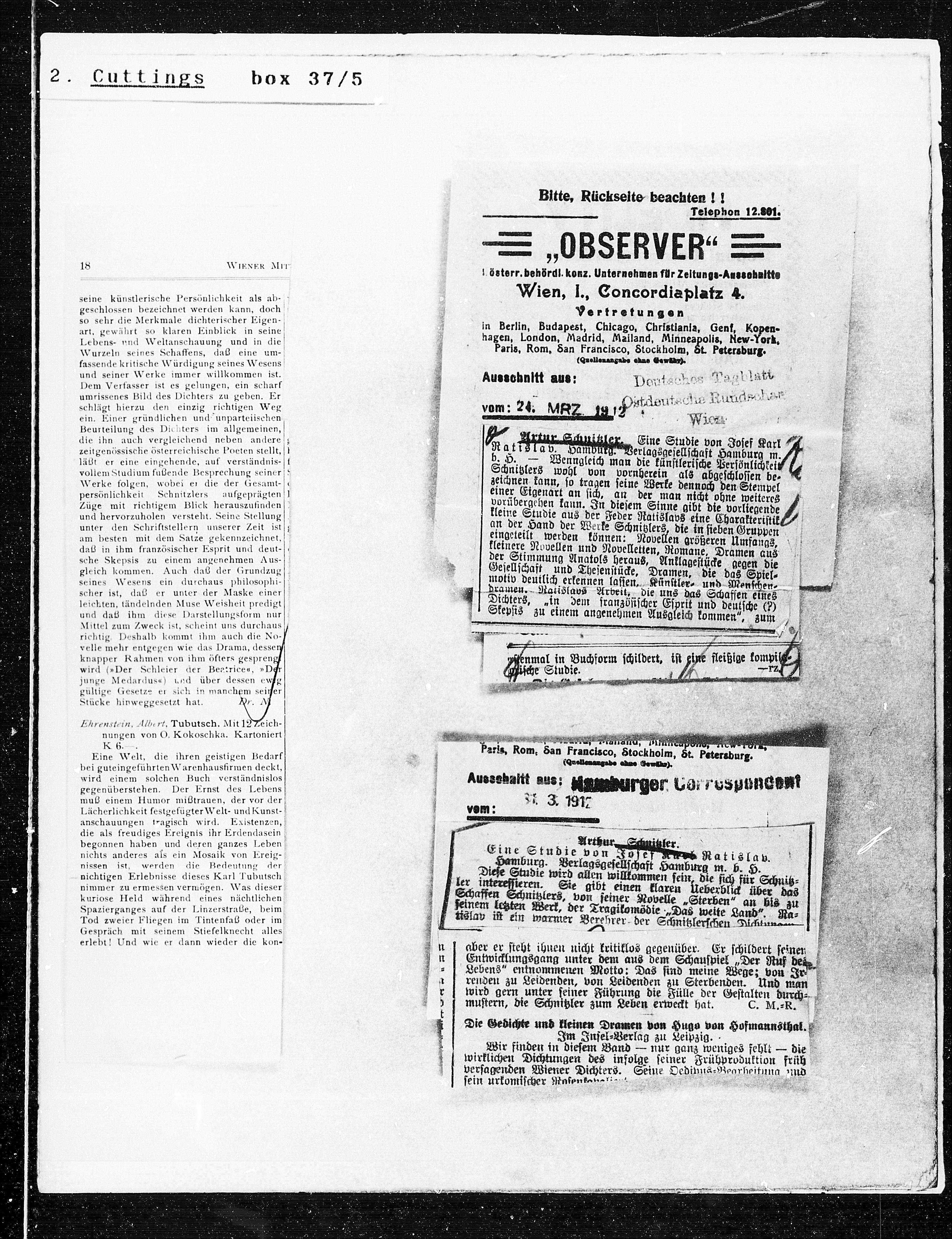 Vorschaubild für Ausschnitte 1912 1914, Seite 19