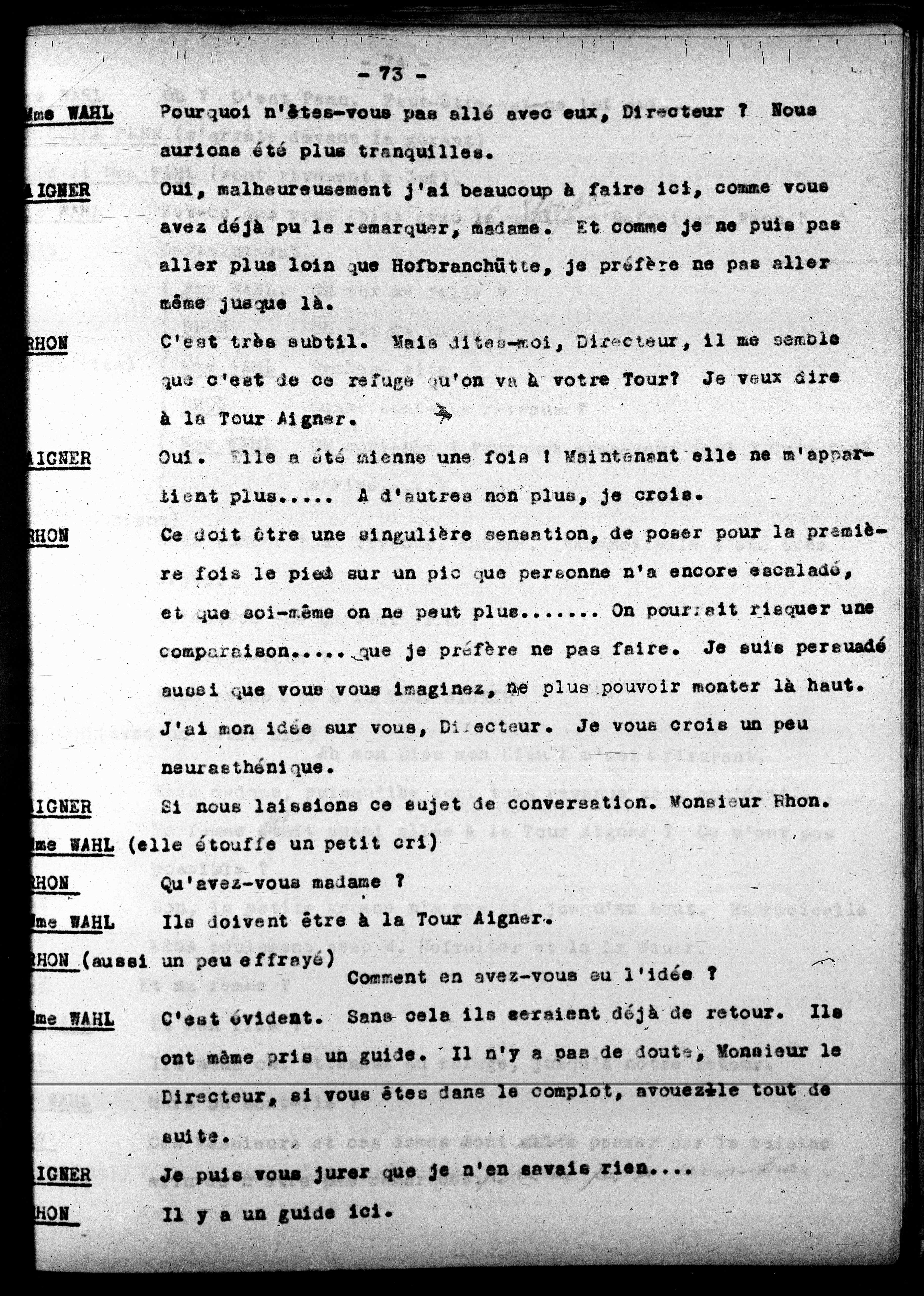 Vorschaubild für Französischsprachige Übersetzungen III Le Pays Inconnu, Seite 77