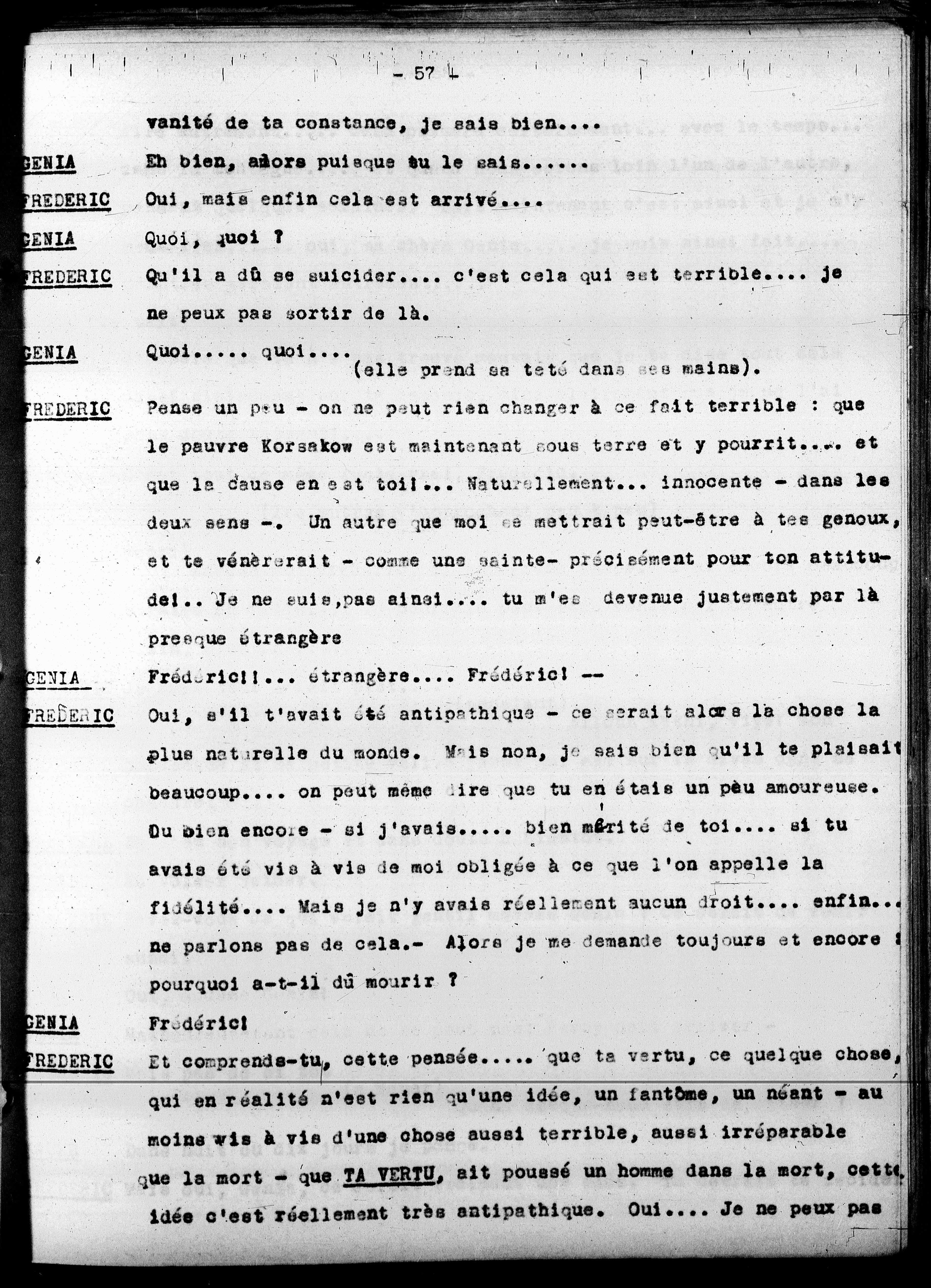 Vorschaubild für Französischsprachige Übersetzungen III Le Pays Inconnu, Seite 61