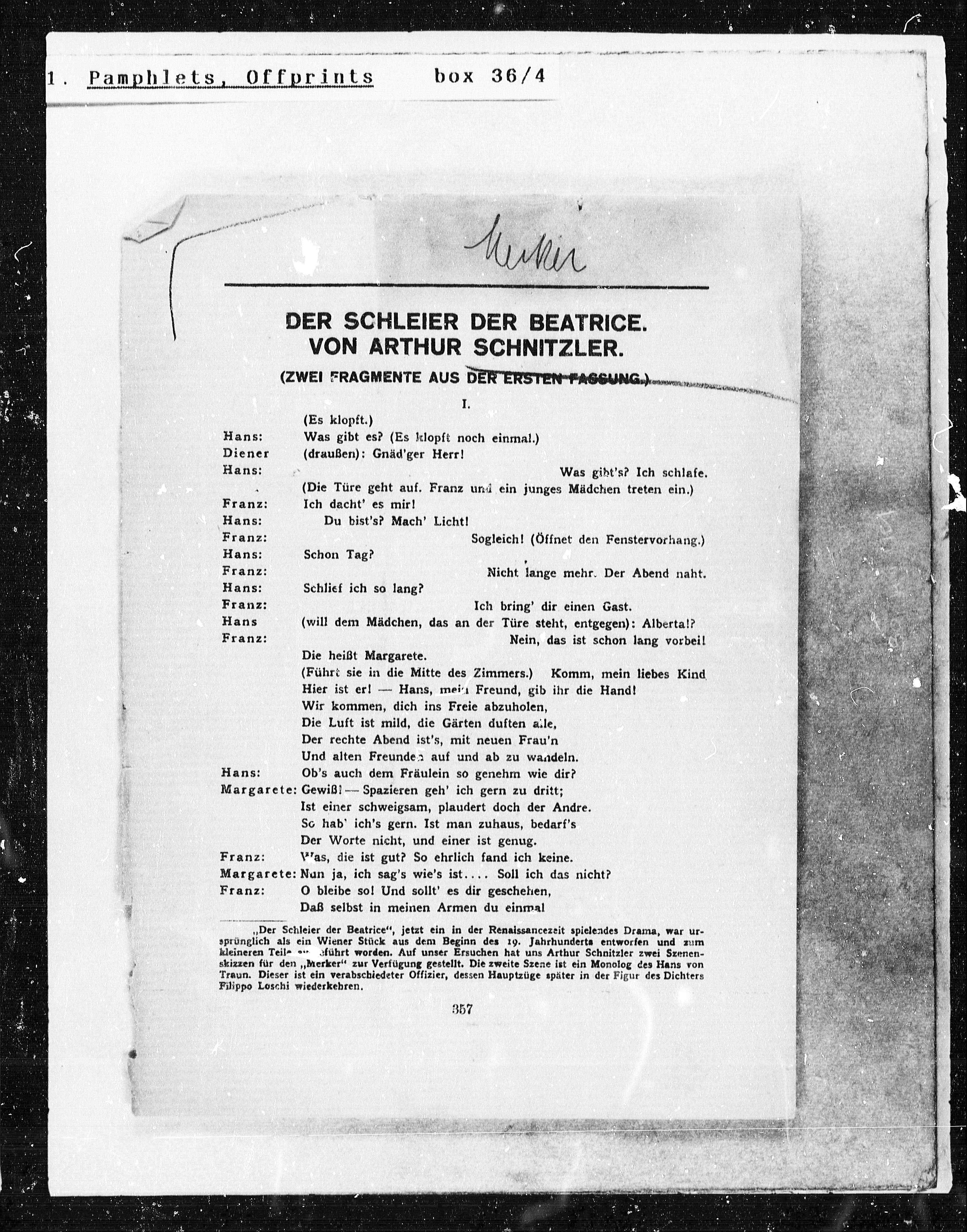 Vorschaubild für Der Merker Mai Heft 1912 mit Primärtexten, Seite 11