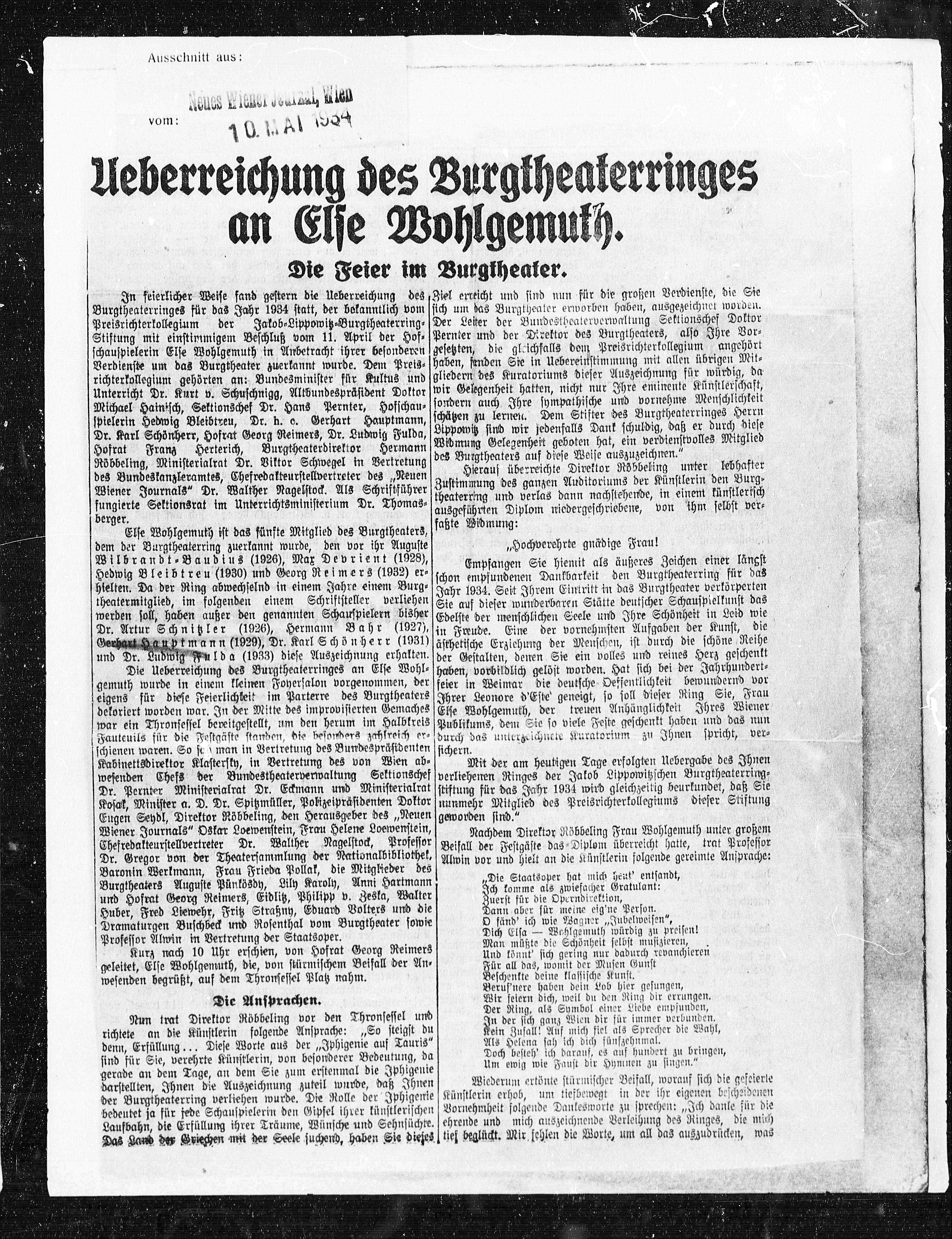 Vorschaubild für Raimund Preis Burgtheaterrring, Seite 19