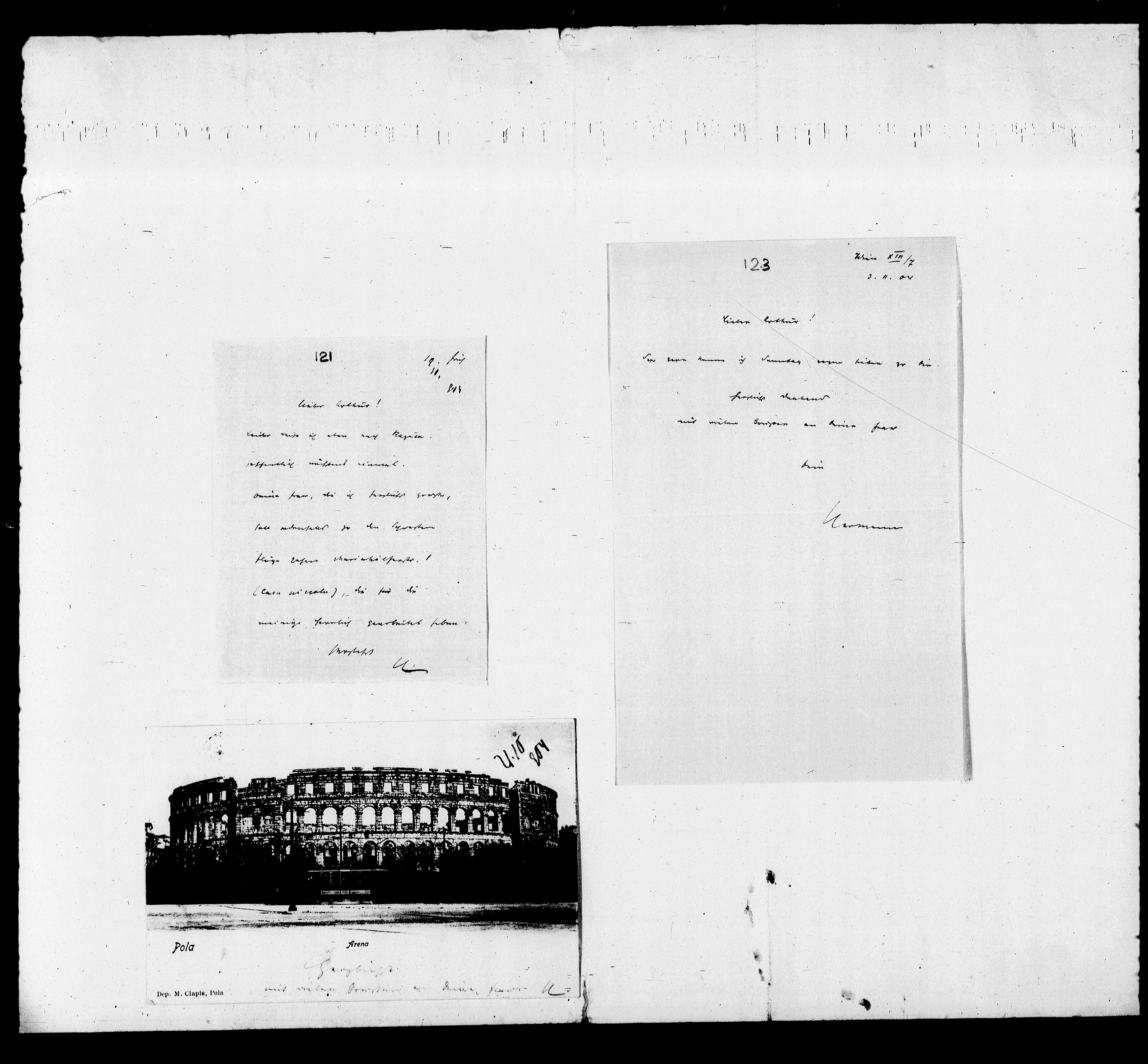Vorschaubild für Bahr, Hermann_2 Bahr an Schnitzler, Originale, Seite 124