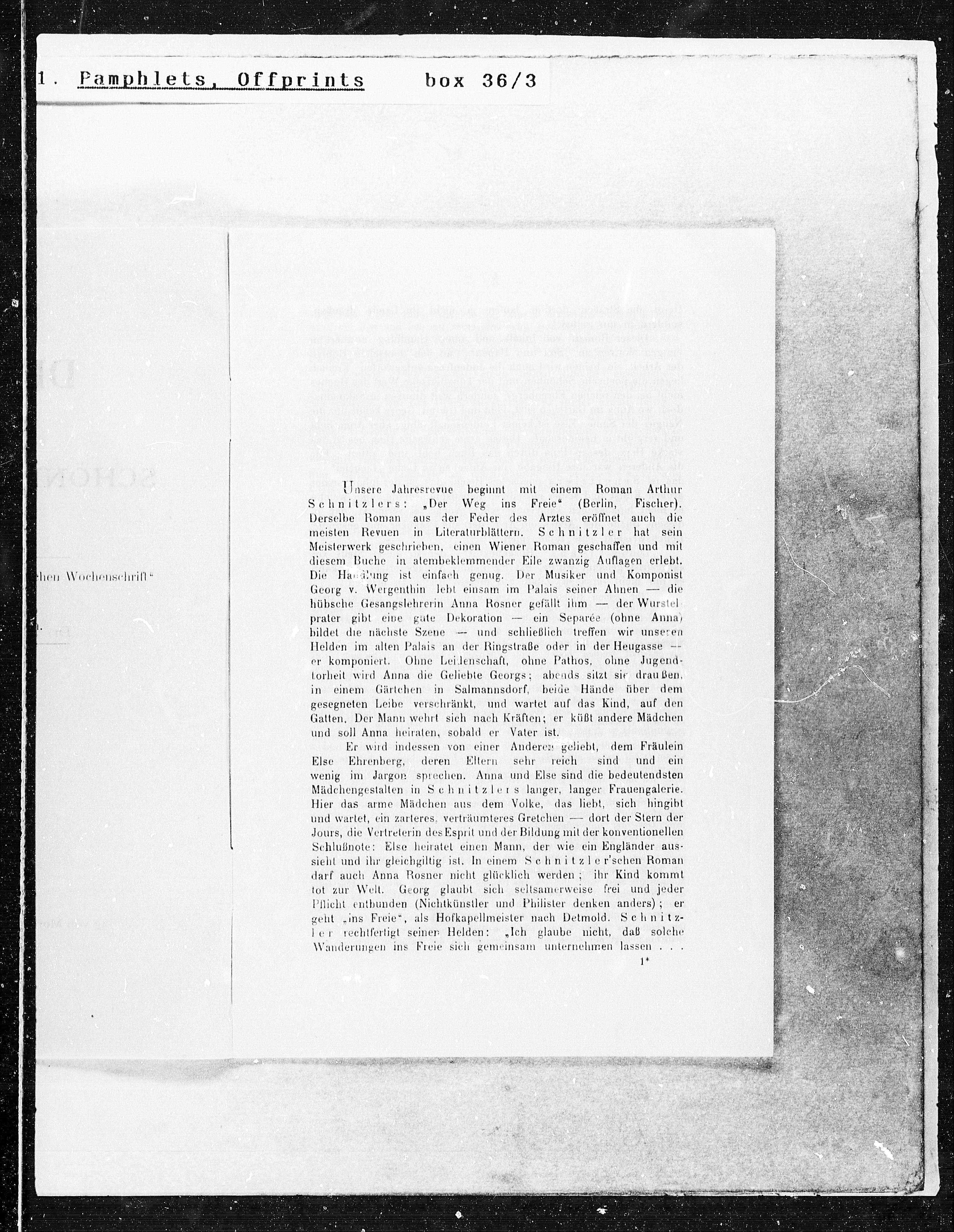 Vorschaubild für Broschüren Sonderdrucke 1904 1910, Seite 2