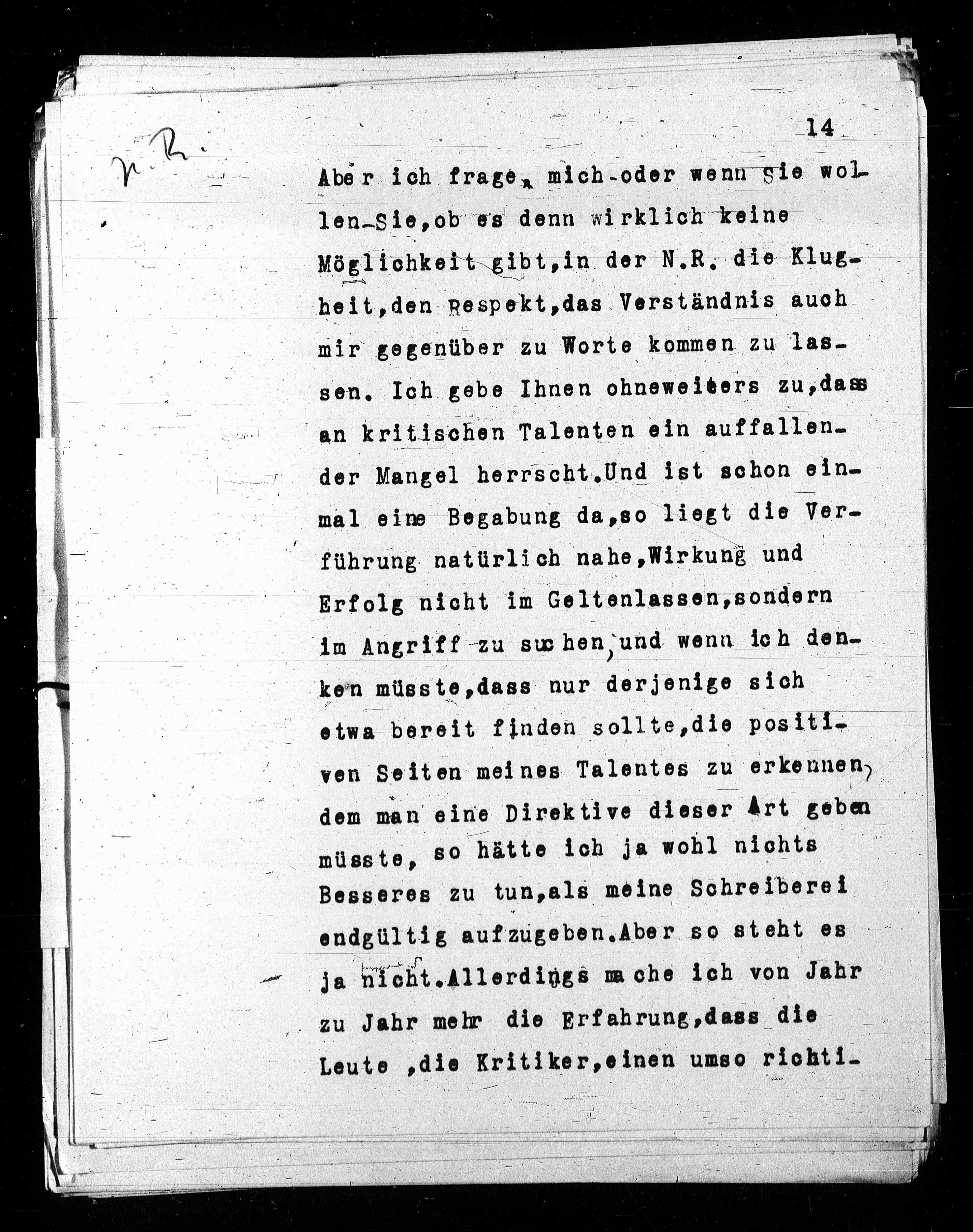 Vorschaubild für In eigener Sache : Kritik und Antikritik, Seite 189