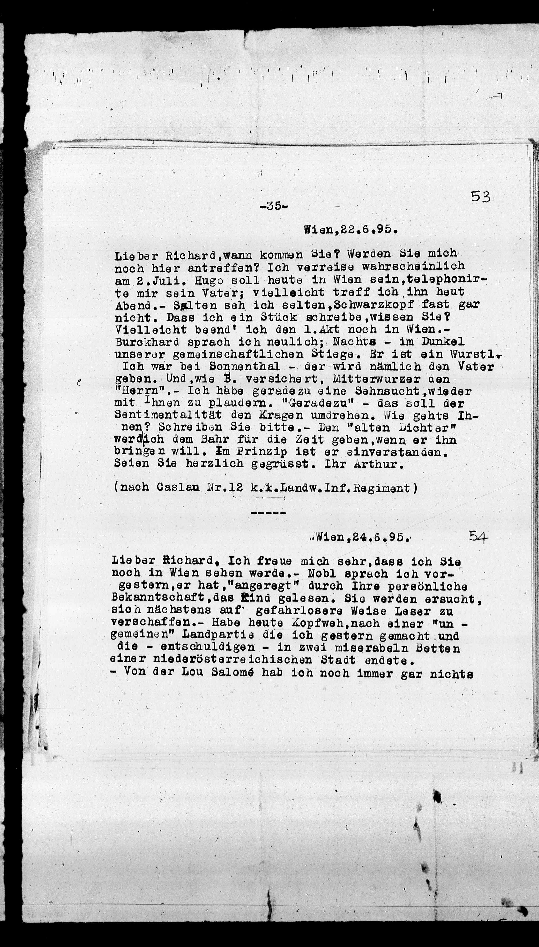 Vorschaubild für Beer-Hofmann, Richard_8.1 Abschrift AS an BH, Seite 39