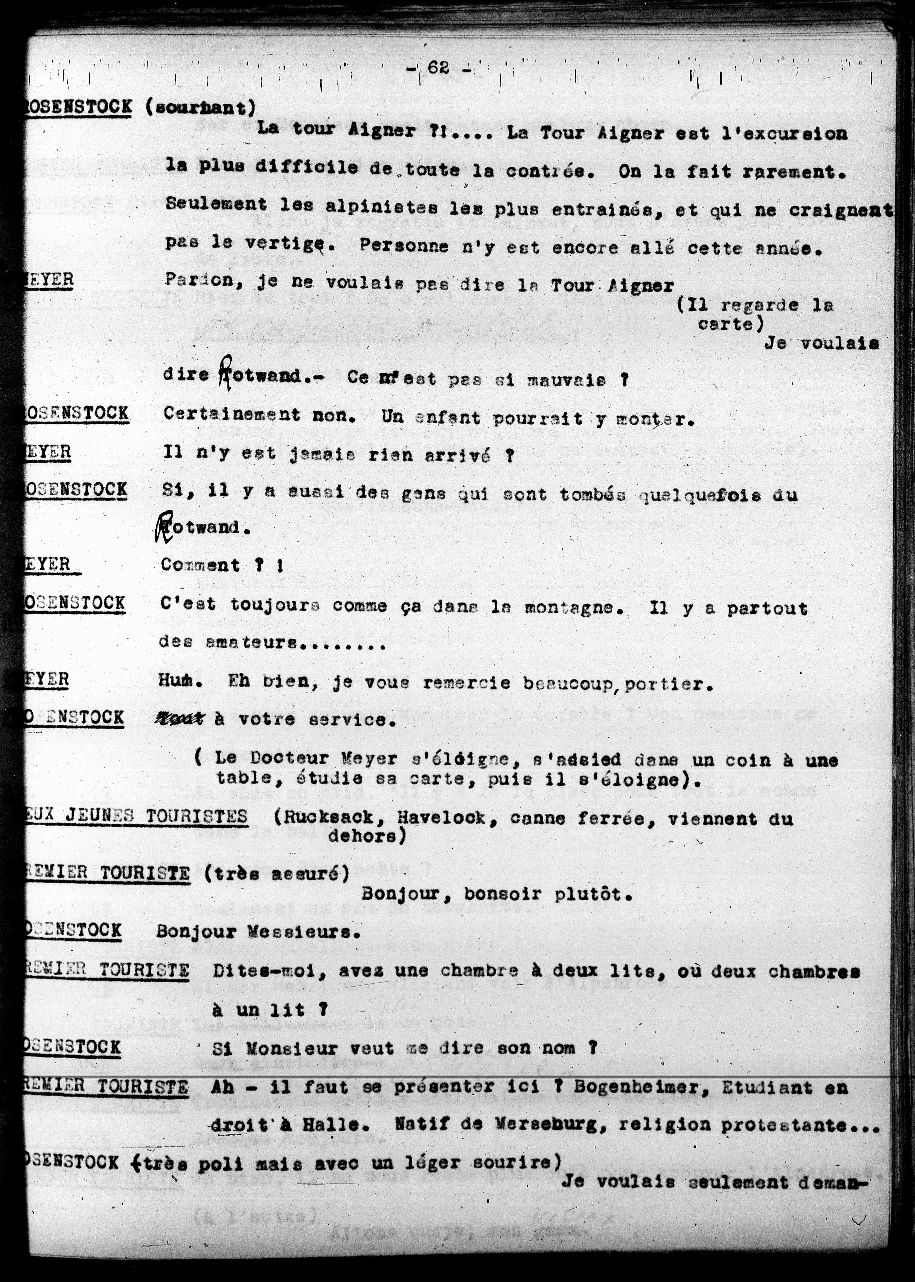 Vorschaubild für Französischsprachige Übersetzungen III Le Pays Inconnu, Seite 66