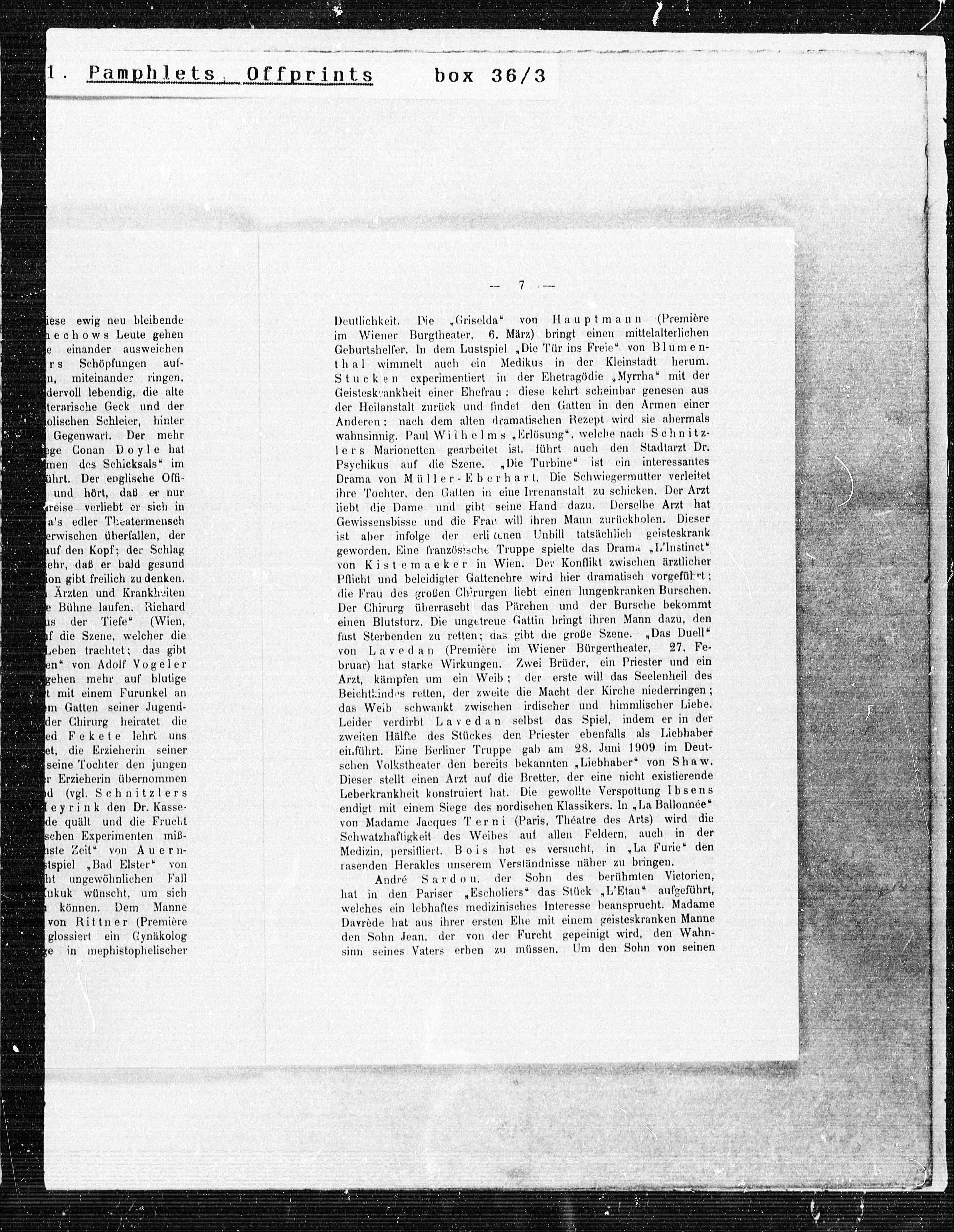 Vorschaubild für Broschüren Sonderdrucke 1904 1910, Seite 6