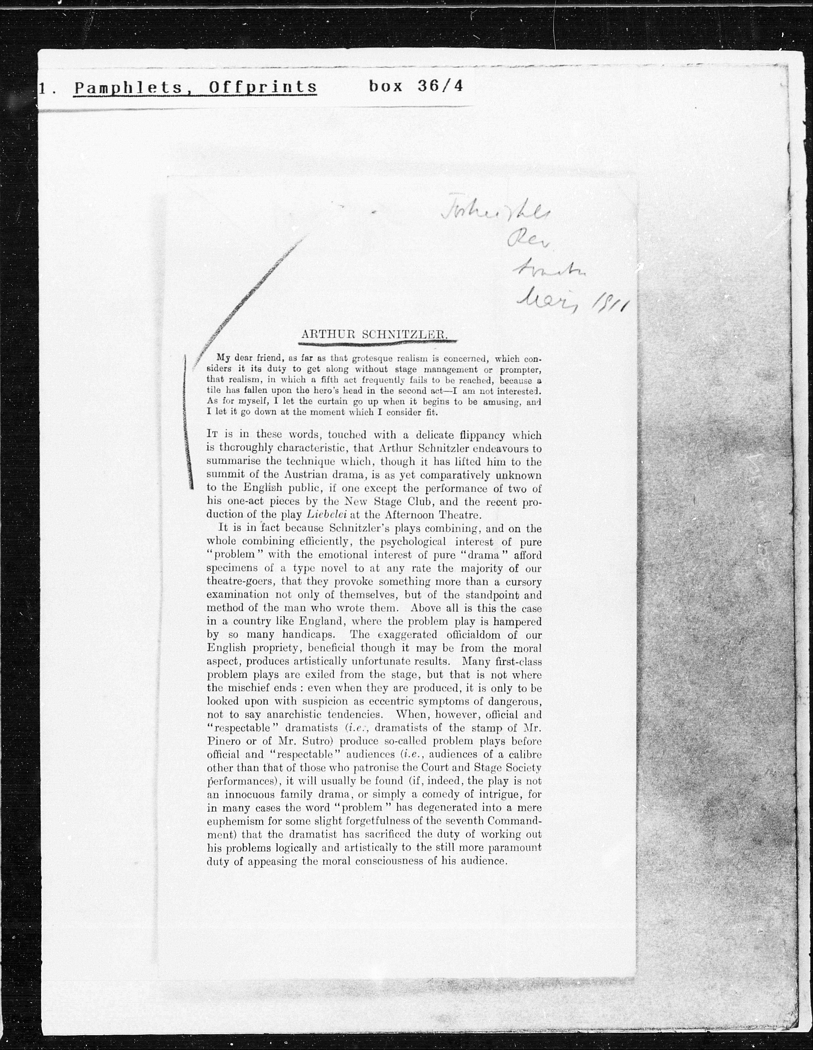Vorschaubild für Horace B Samuel März 1911, Seite 1