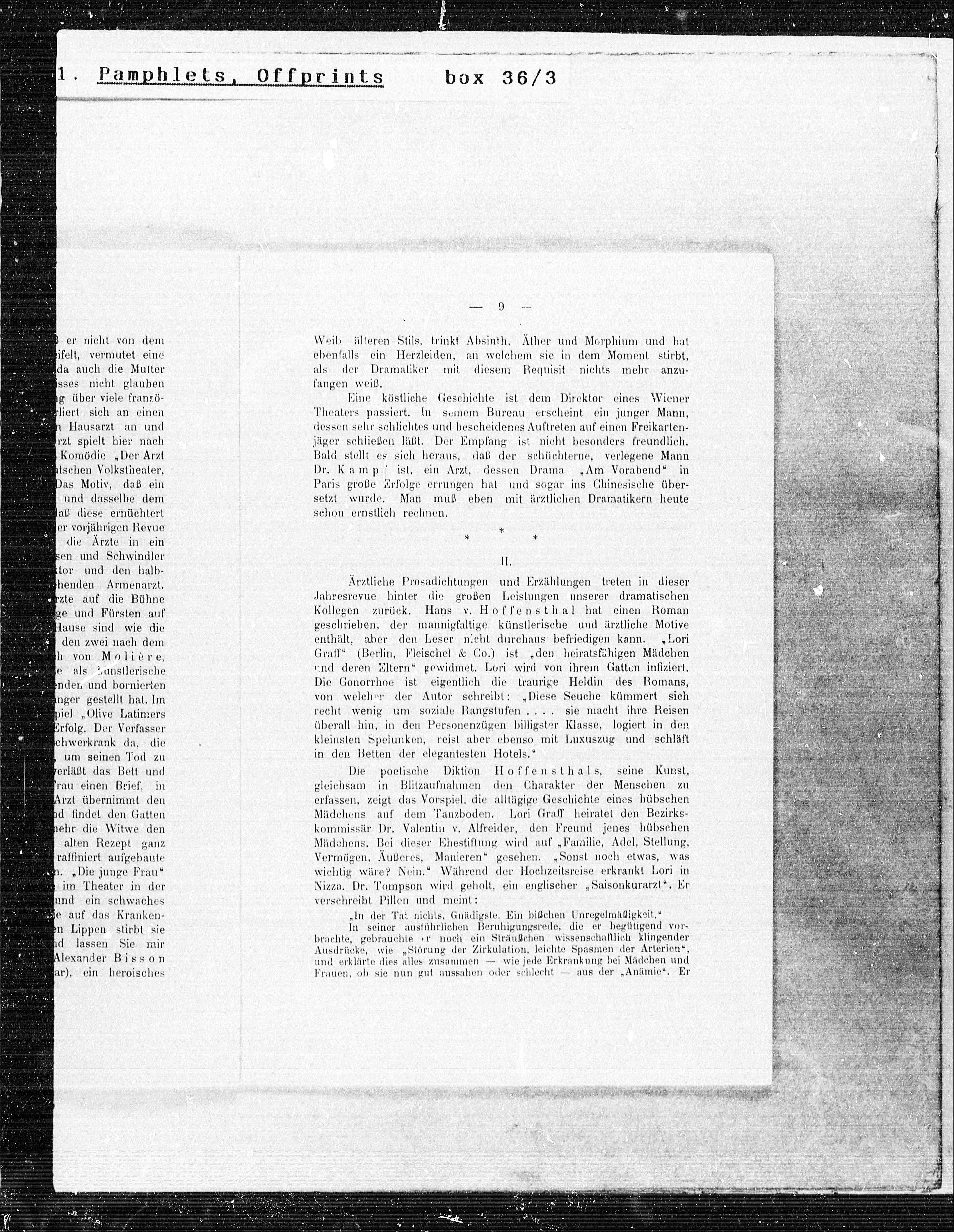 Vorschaubild für Broschüren Sonderdrucke 1904 1910, Seite 8
