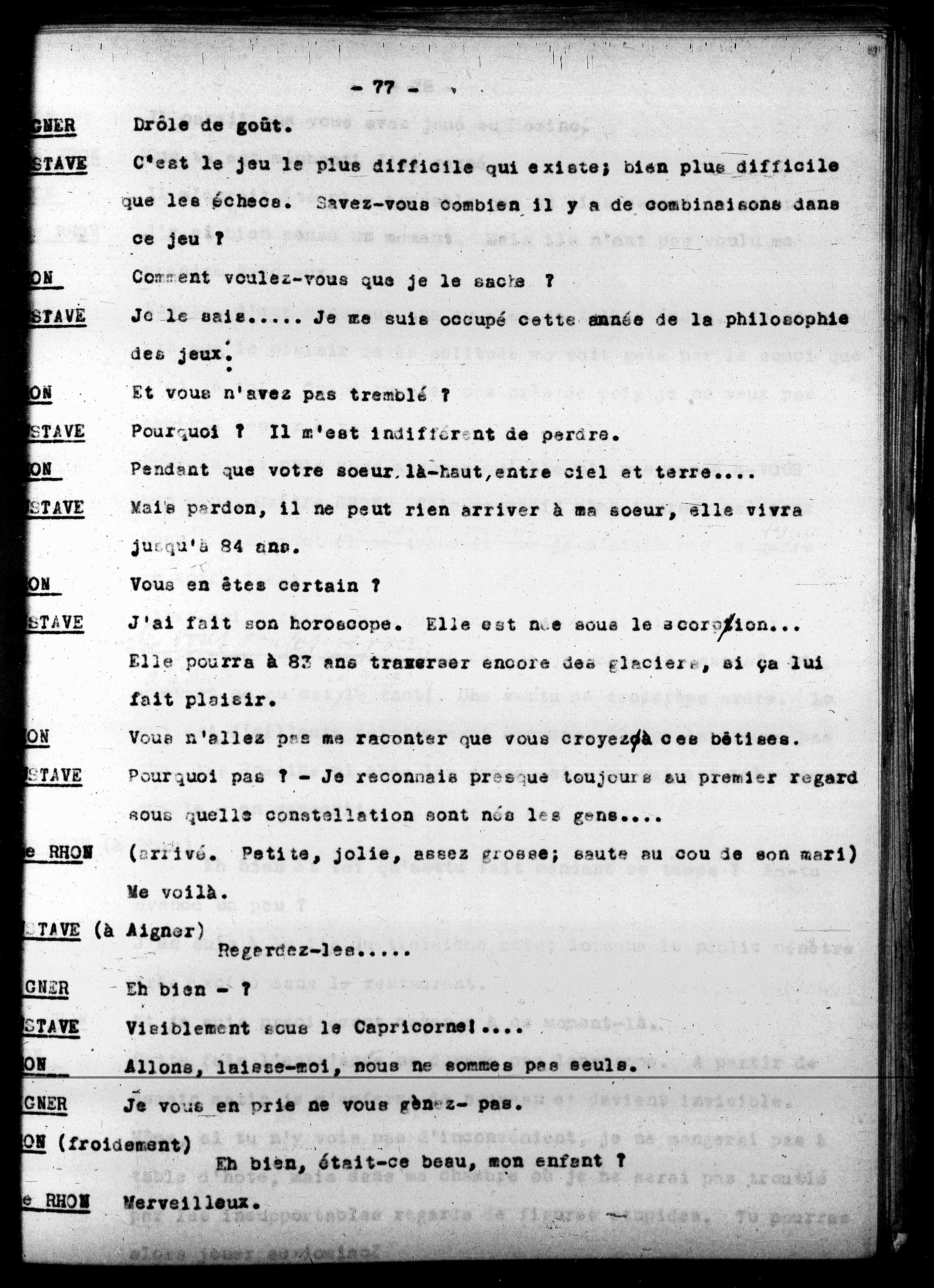 Vorschaubild für Französischsprachige Übersetzungen III Le Pays Inconnu, Seite 81