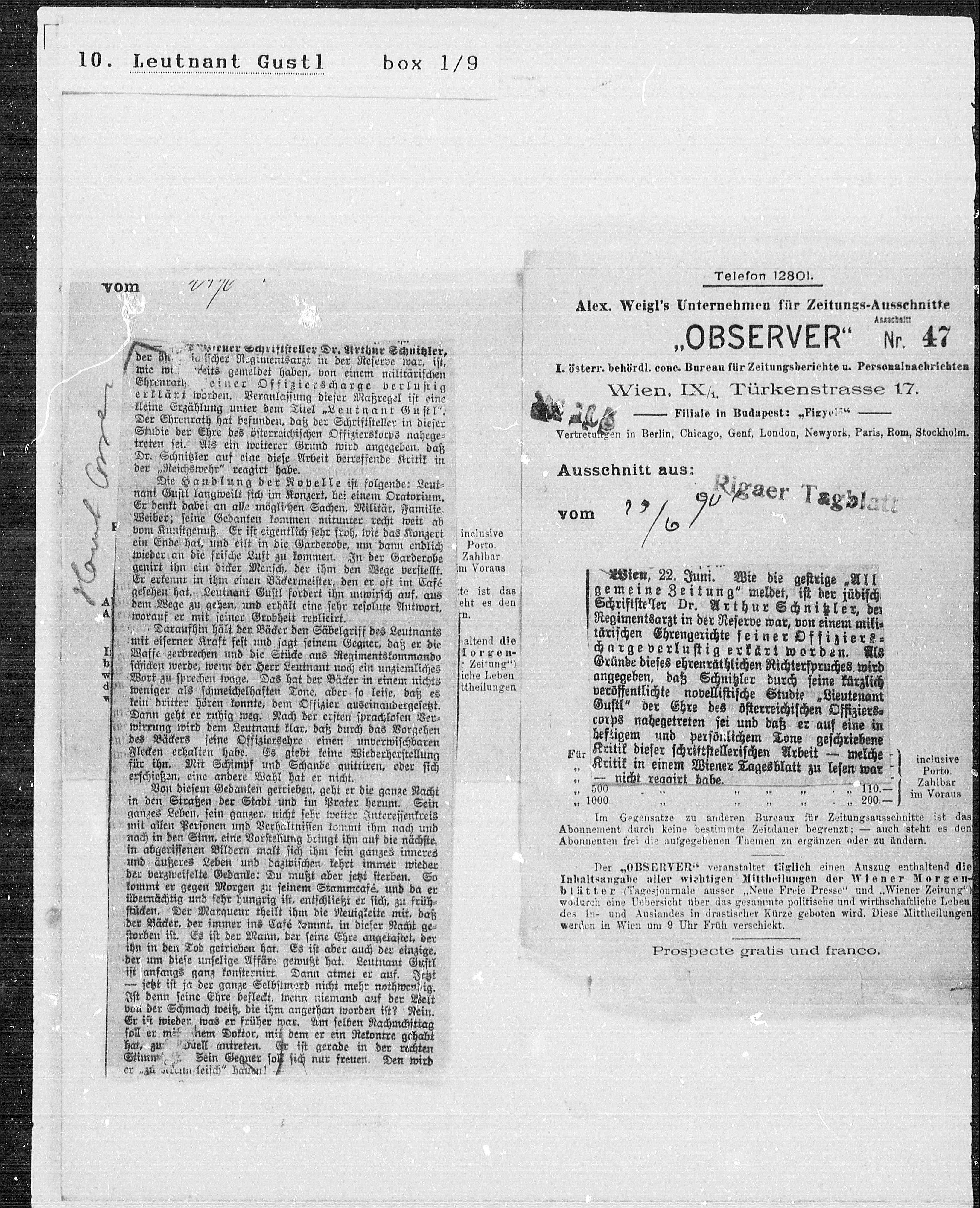 Vorschaubild für Leutnant Gustl, Seite 189