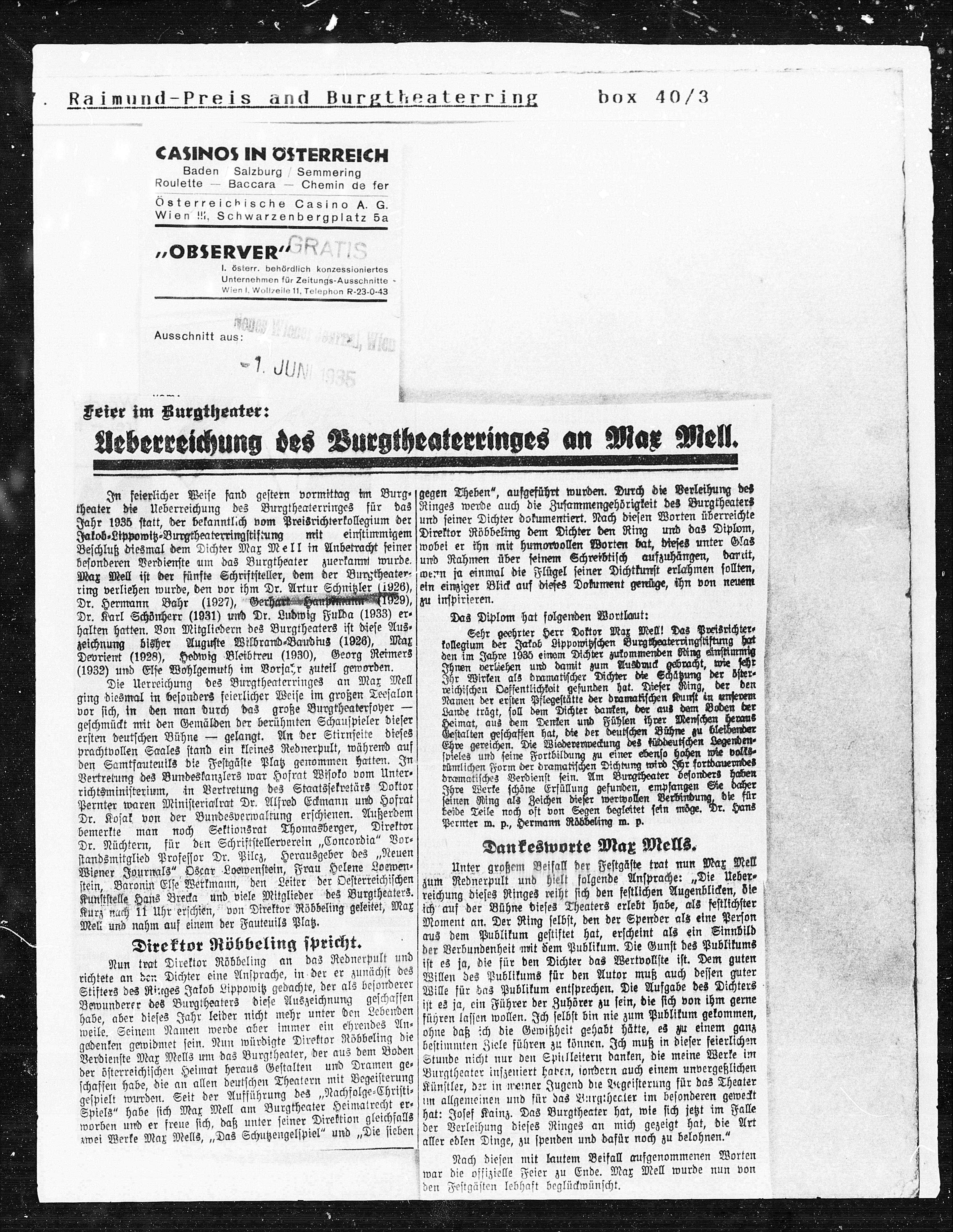 Vorschaubild für Raimund Preis Burgtheaterrring, Seite 22