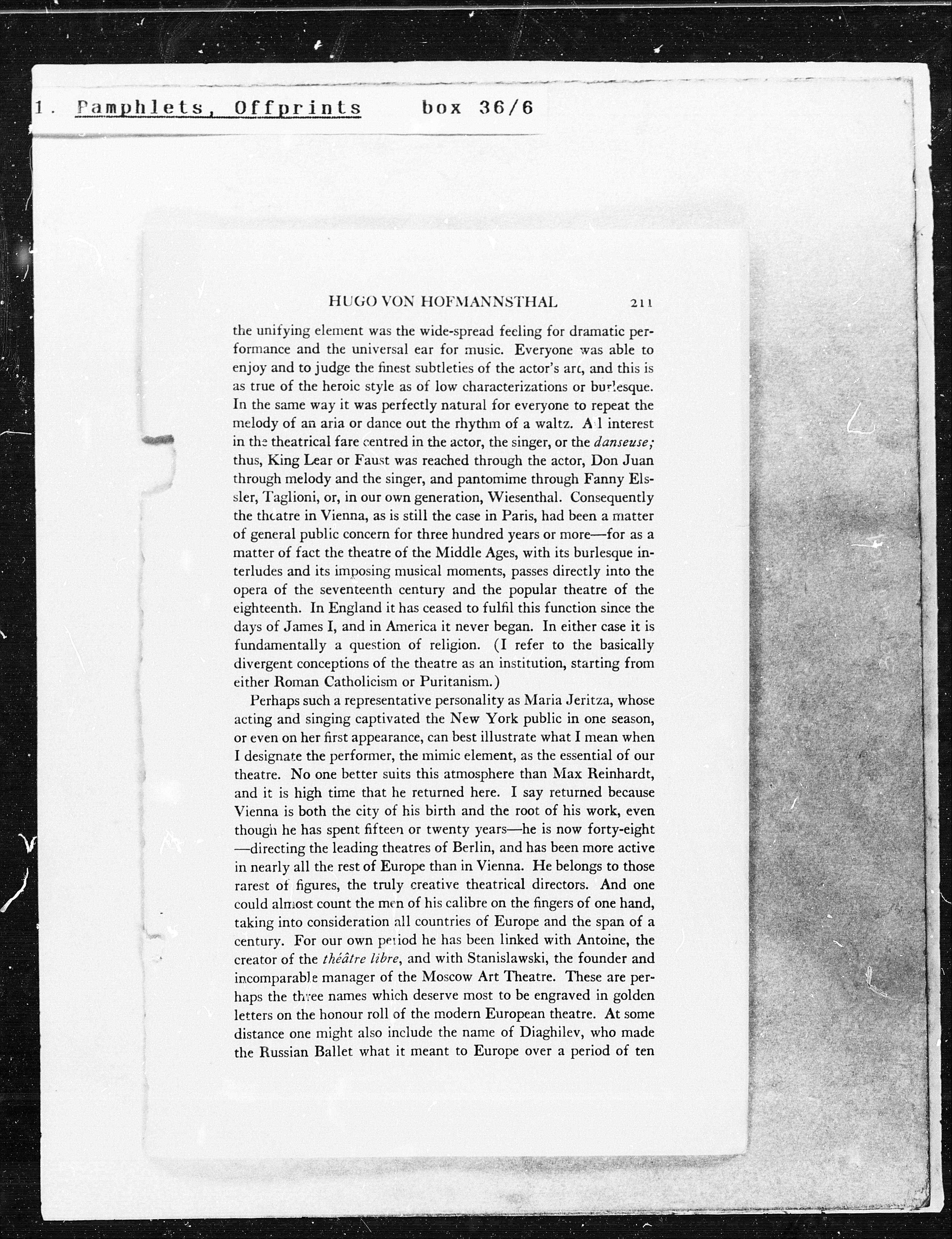 Vorschaubild für Hofmannsthal Vienna Letter July 1922, Seite 6