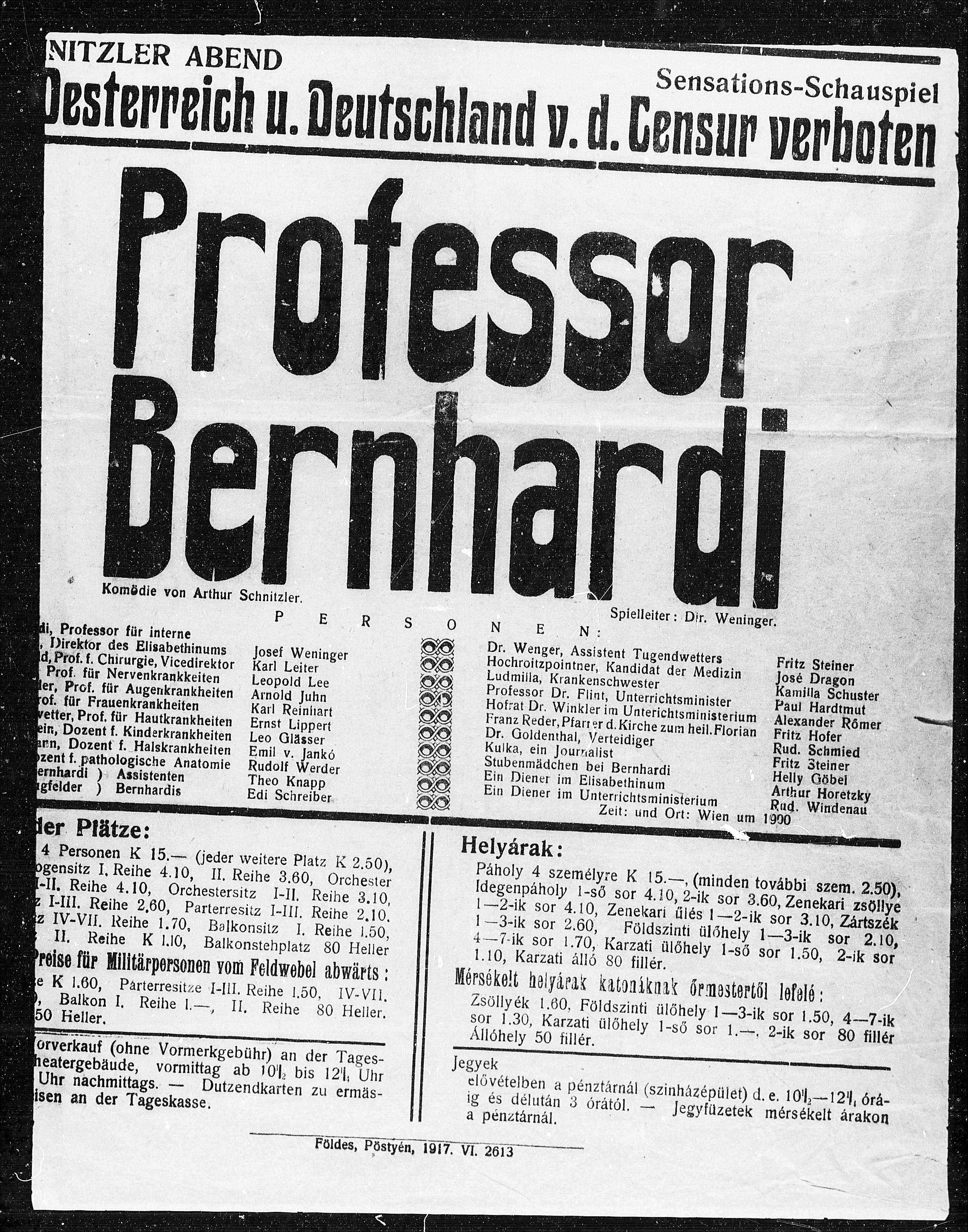 Vorschaubild für Professor Bernhardi, Seite 442