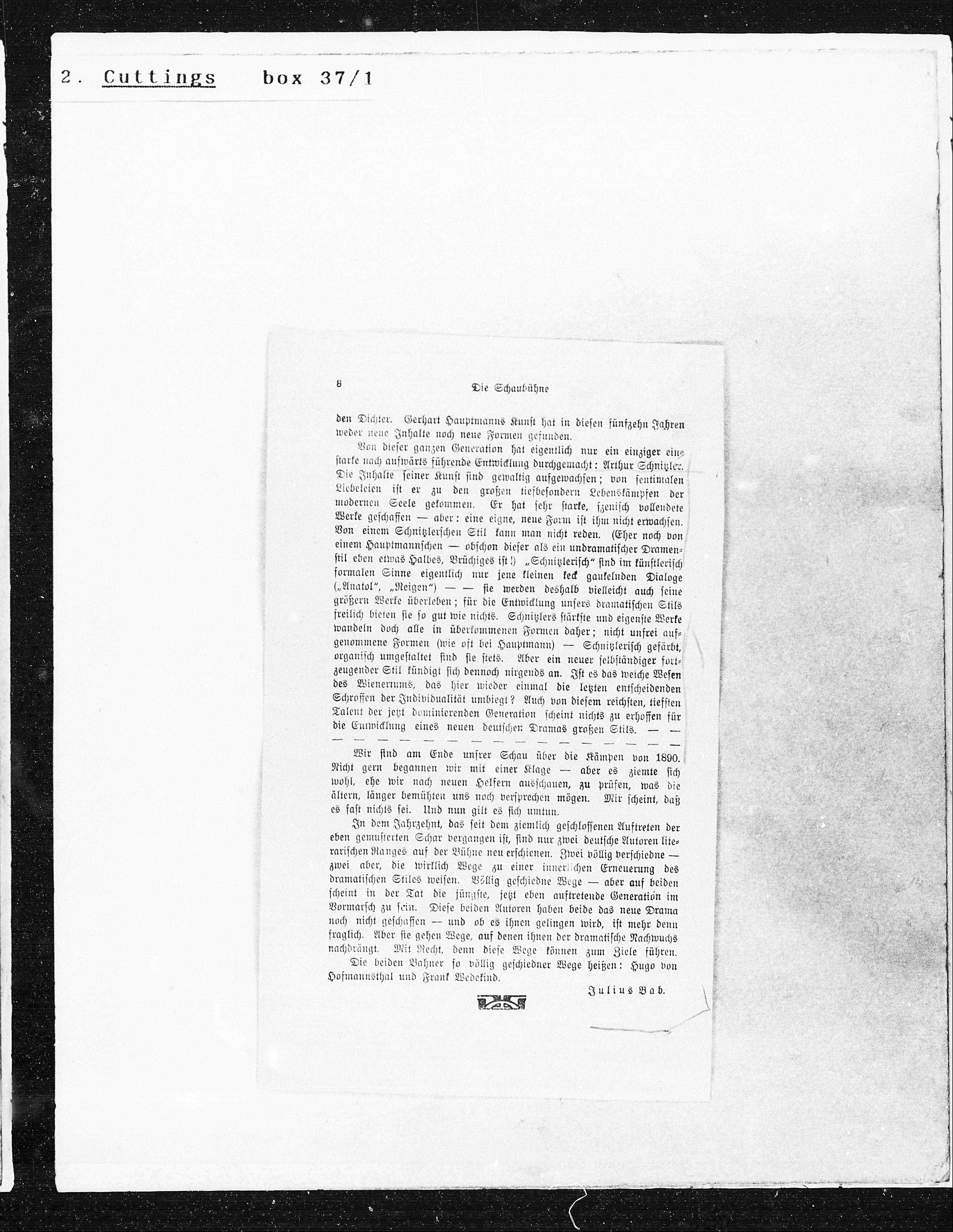 Vorschaubild für Julius Bab Schaubühne, Seite 4