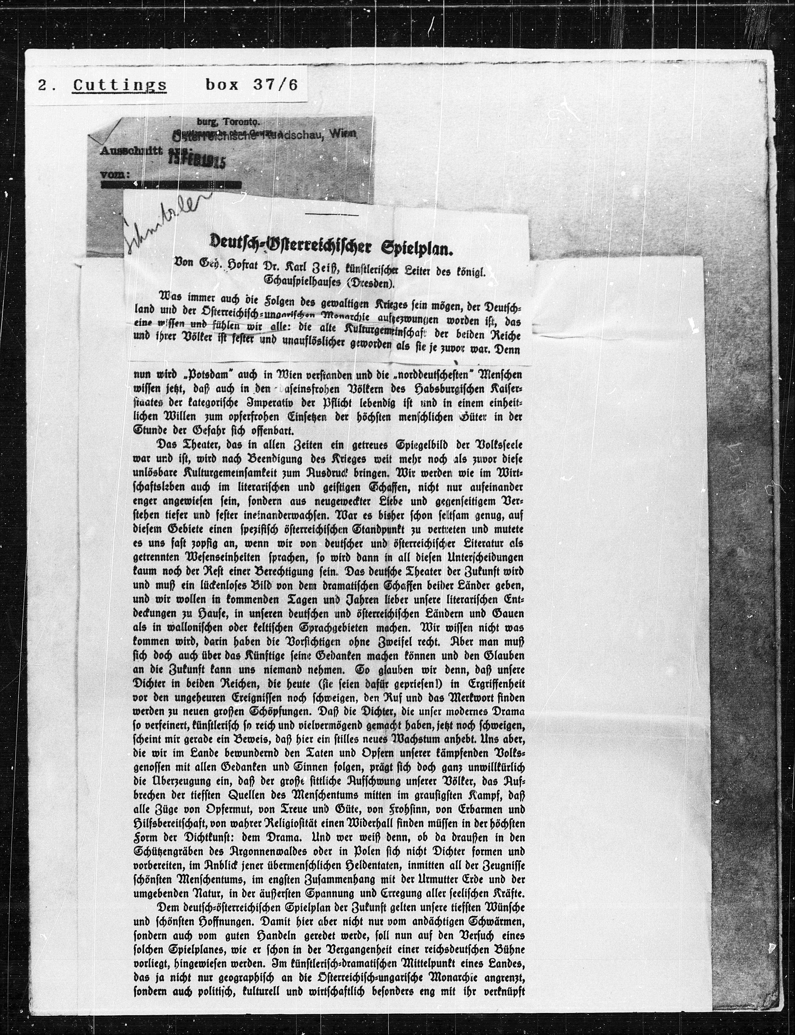 Vorschaubild für Ausschnitte 1914 1920, Seite 3