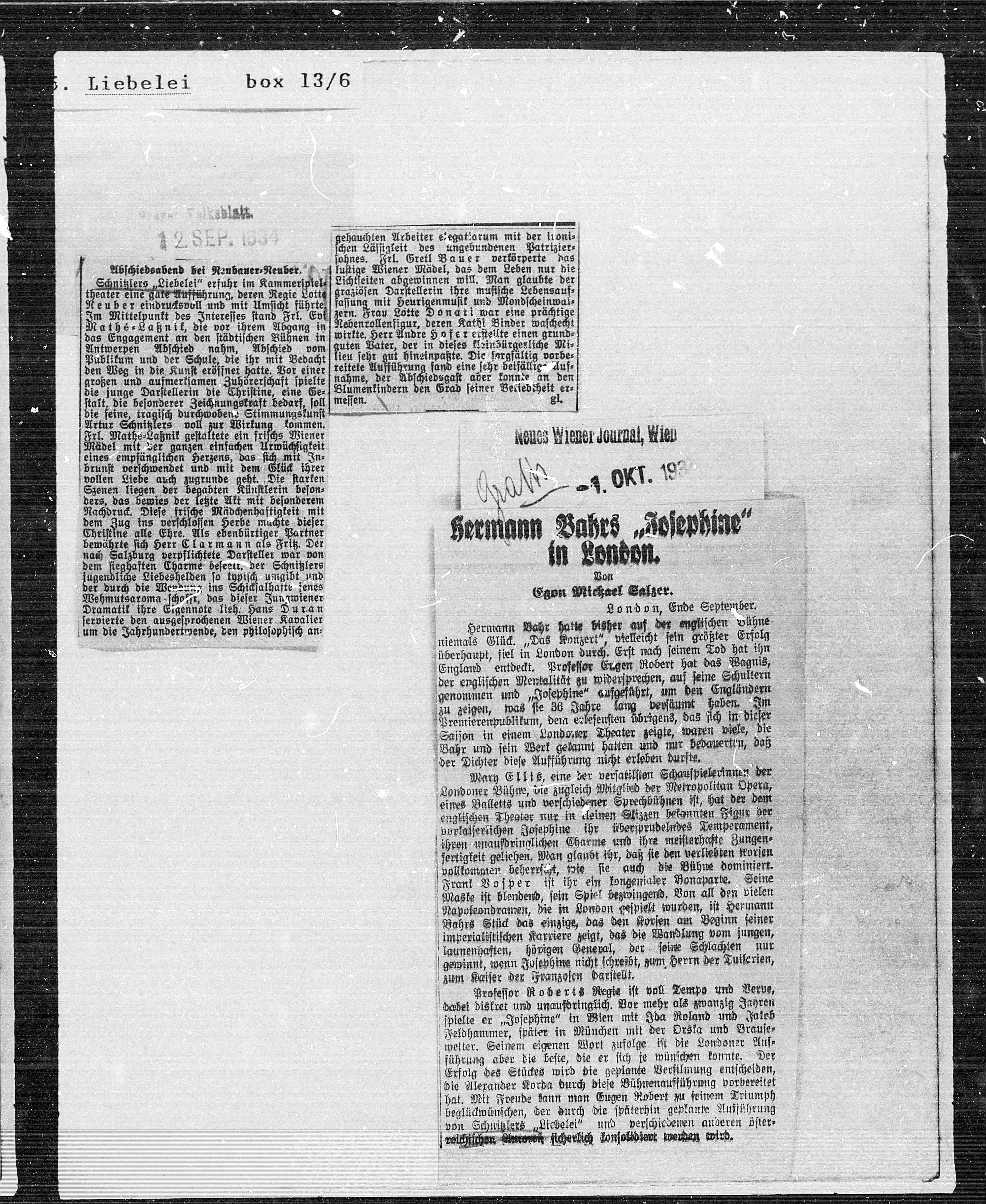 Vorschaubild für Liebelei, Seite 1918