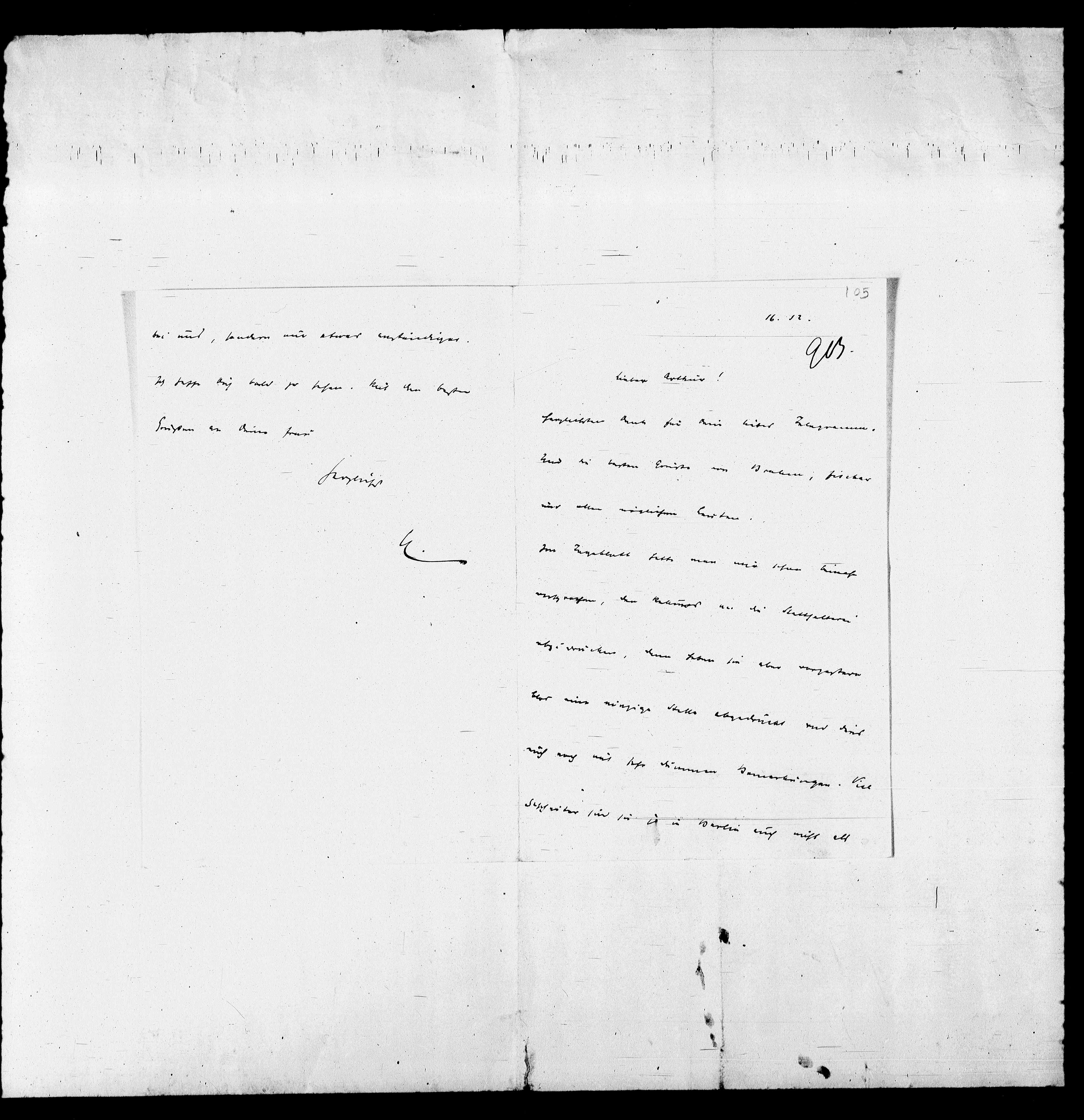 Vorschaubild für Bahr, Hermann_2 Bahr an Schnitzler, Originale, Seite 114