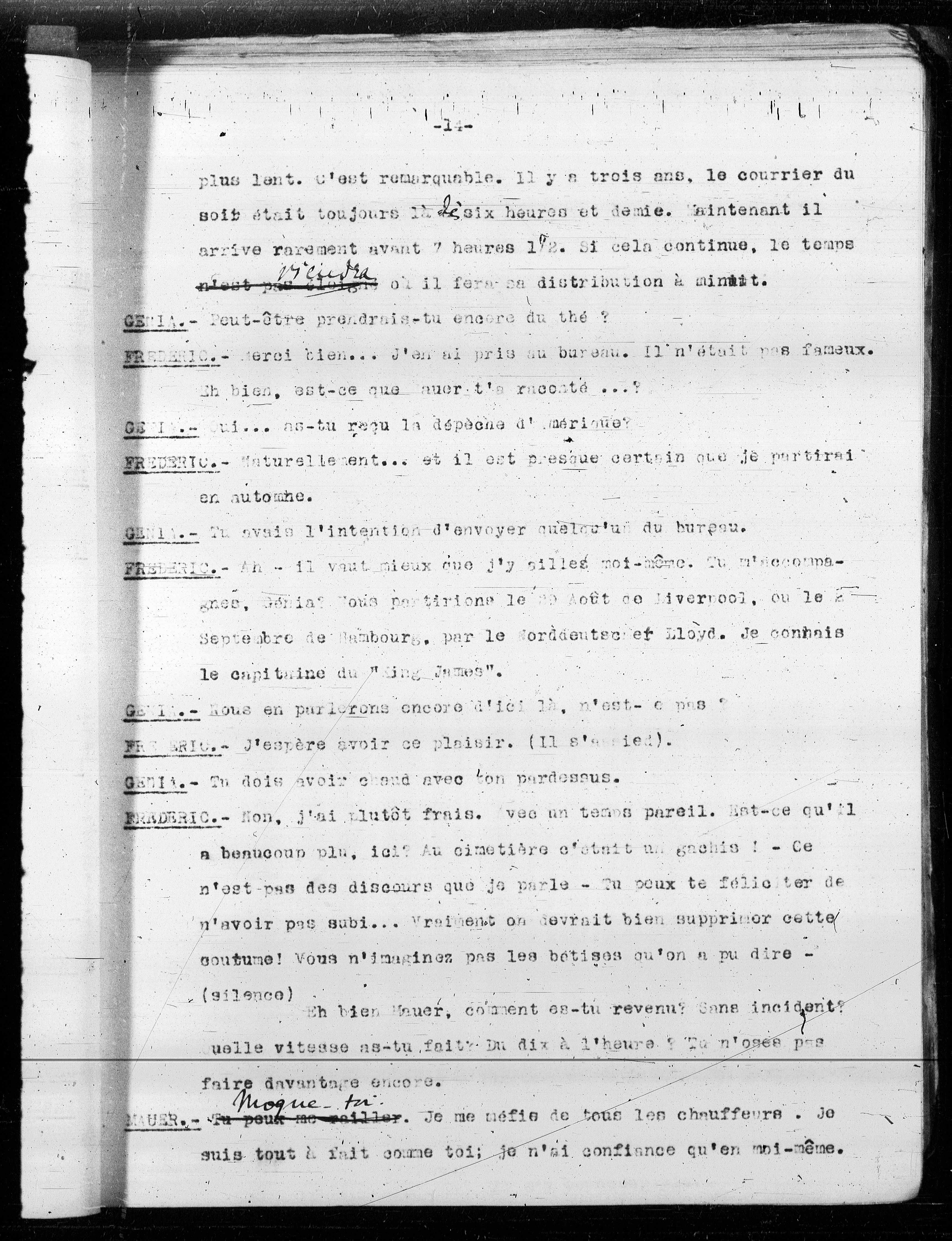 Vorschaubild für Französischsprachige Übersetzungen III Le Pays Inconnu, Seite 18