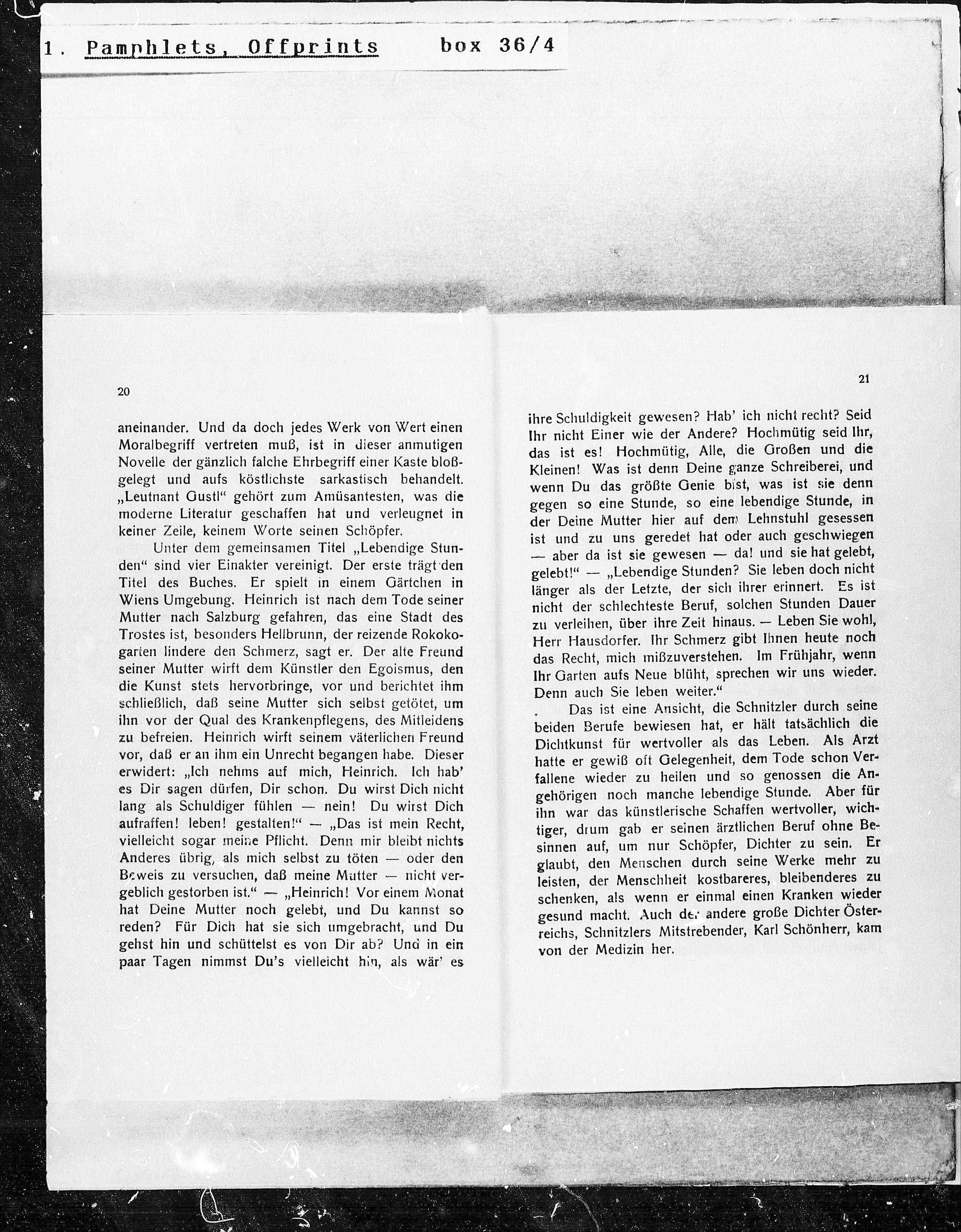 Vorschaubild für Leo Feigl Arthur Schnitzler und Wien, Seite 11