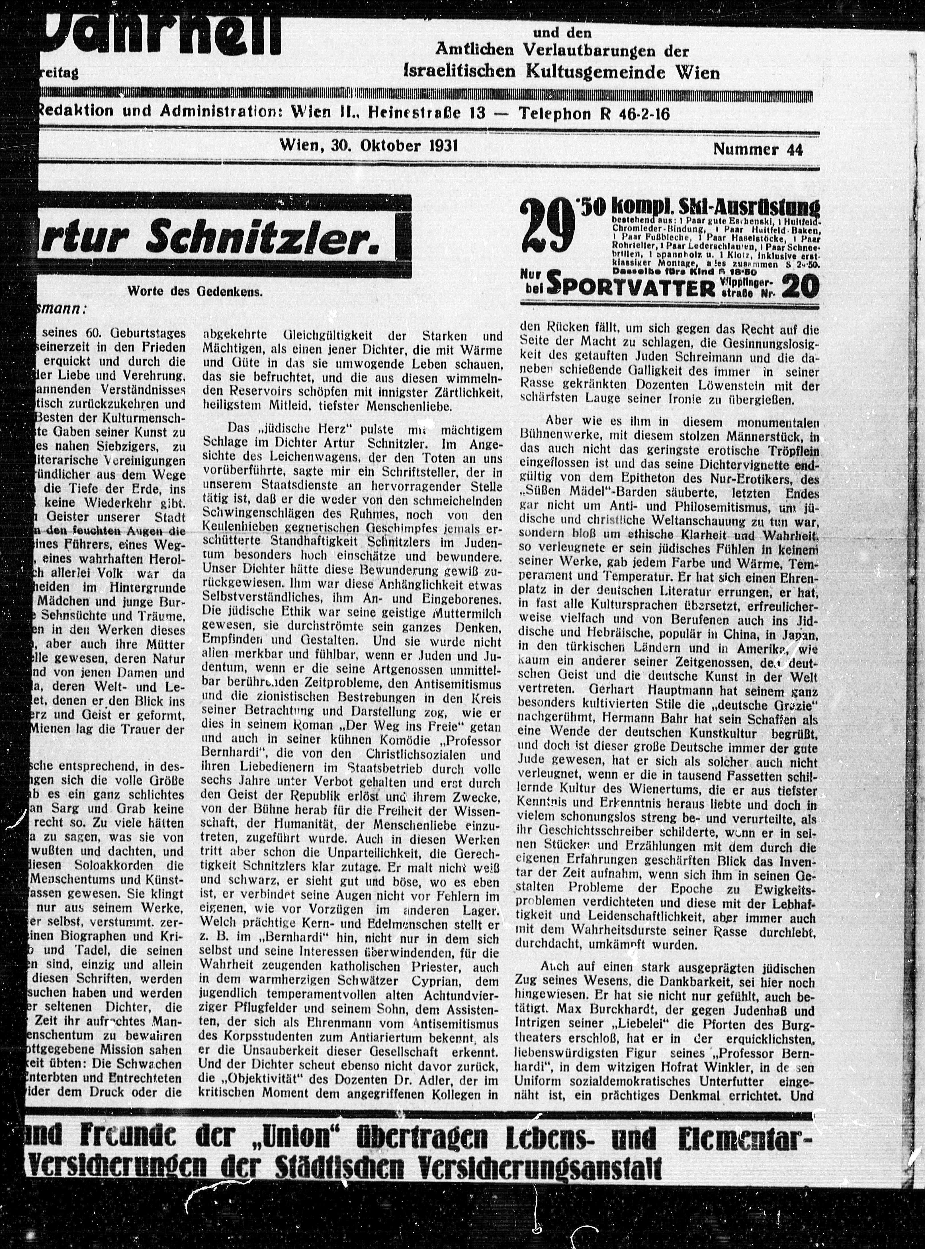 Vorschaubild für Schnitzlers Tod, Seite 330