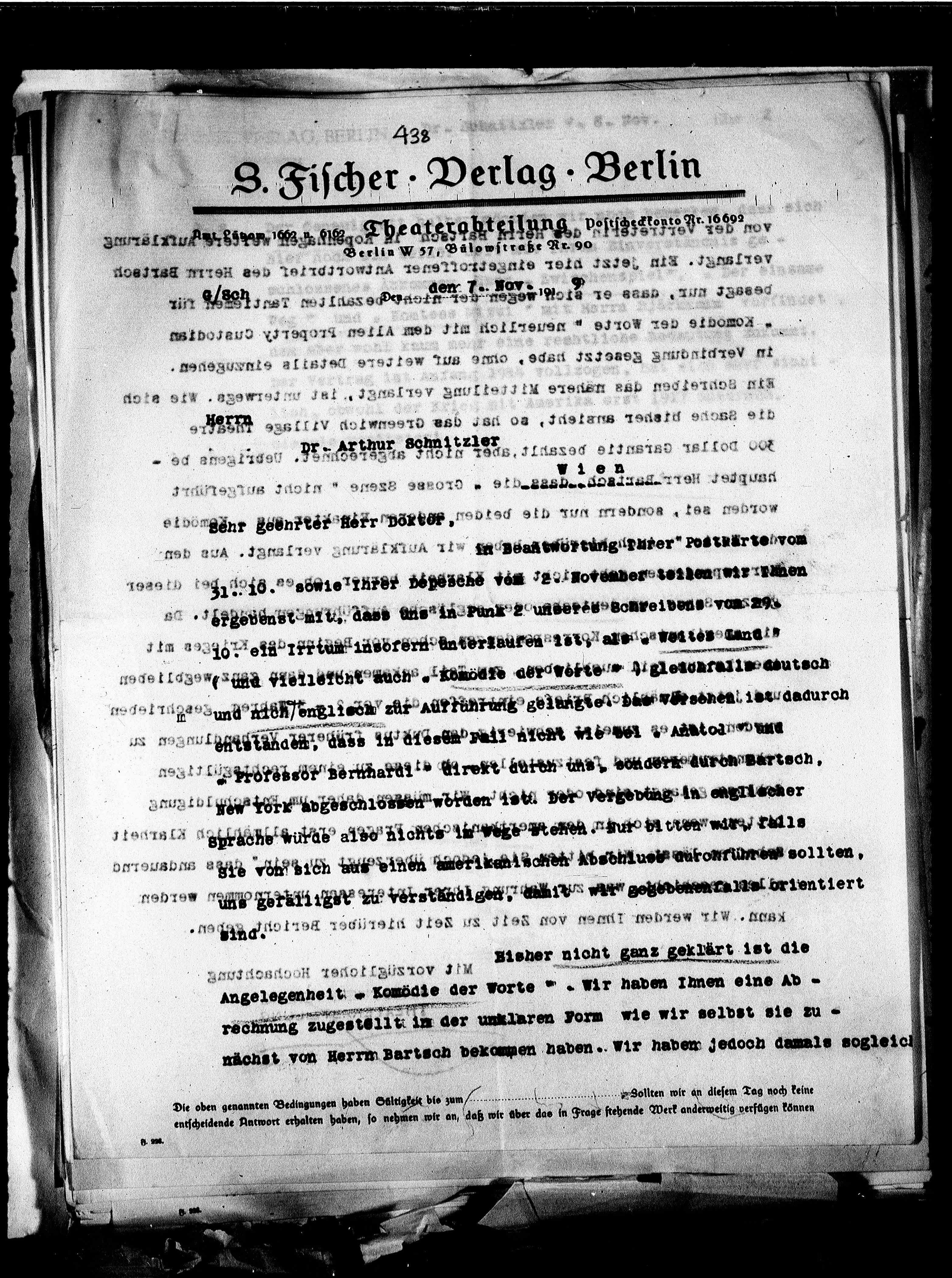 Vorschaubild für Fischer, Salomo_SF an AS 1915-1930 Originale, Seite 203