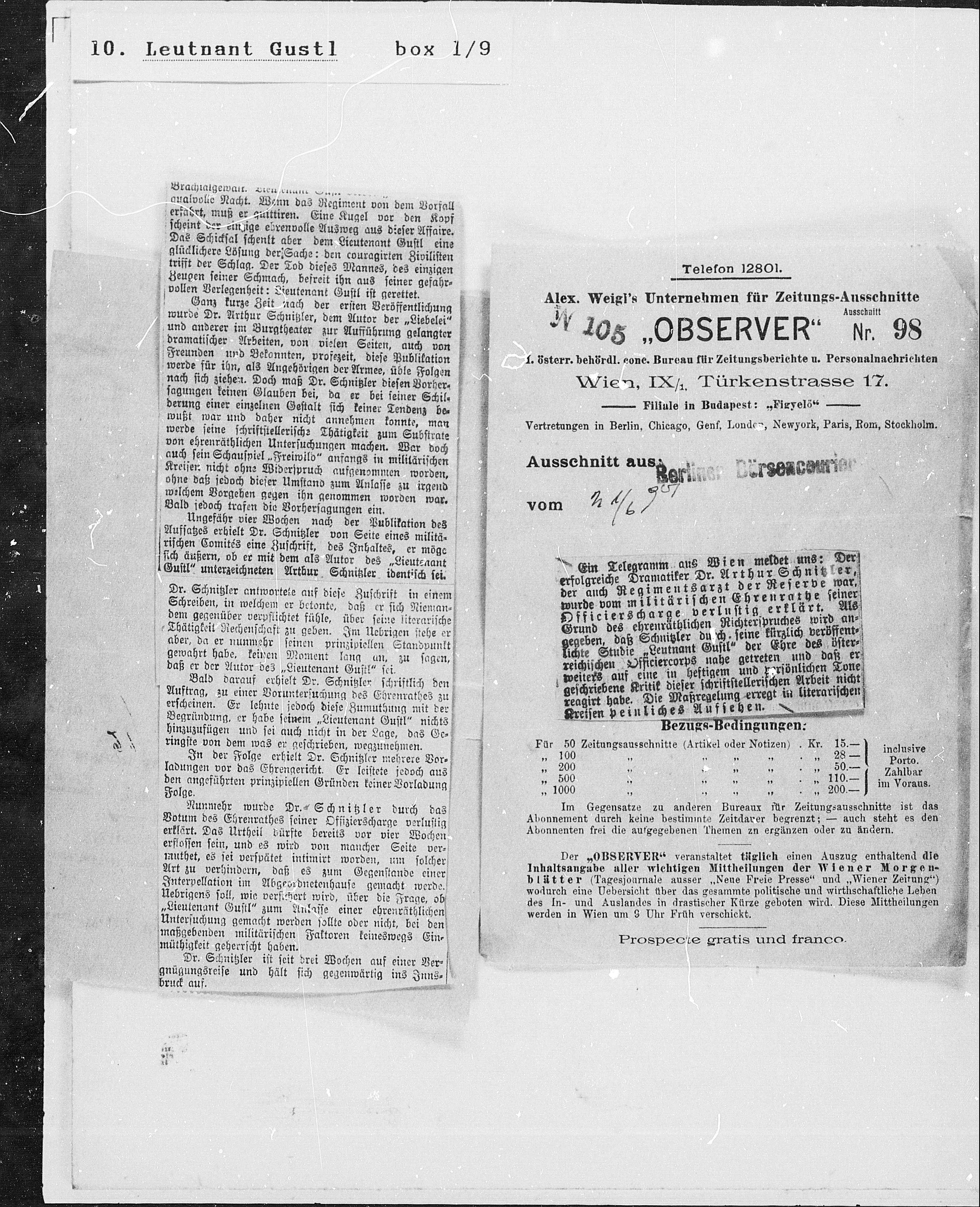 Vorschaubild für Leutnant Gustl, Seite 167