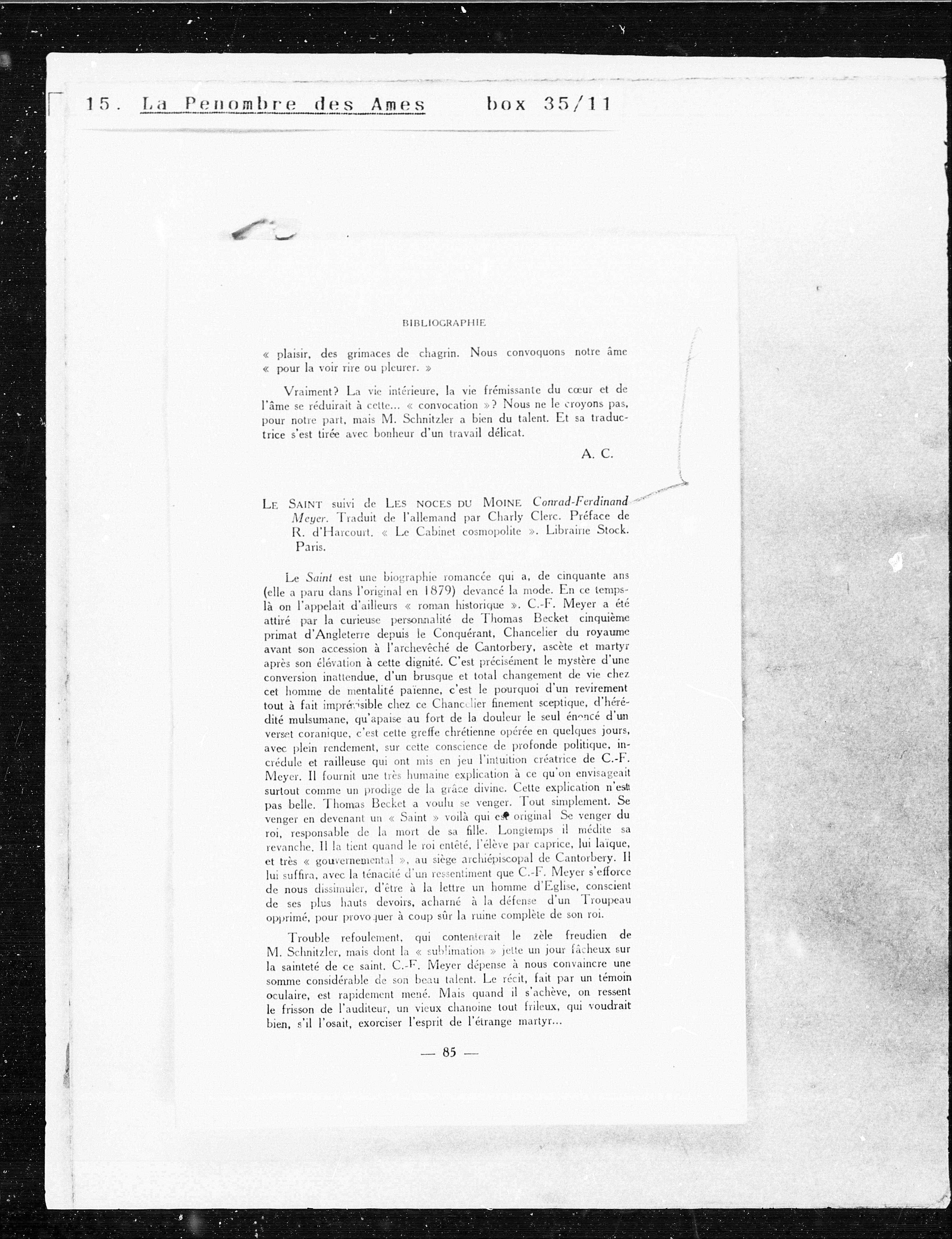 Vorschaubild für La Prenombre des Ames, Seite 3