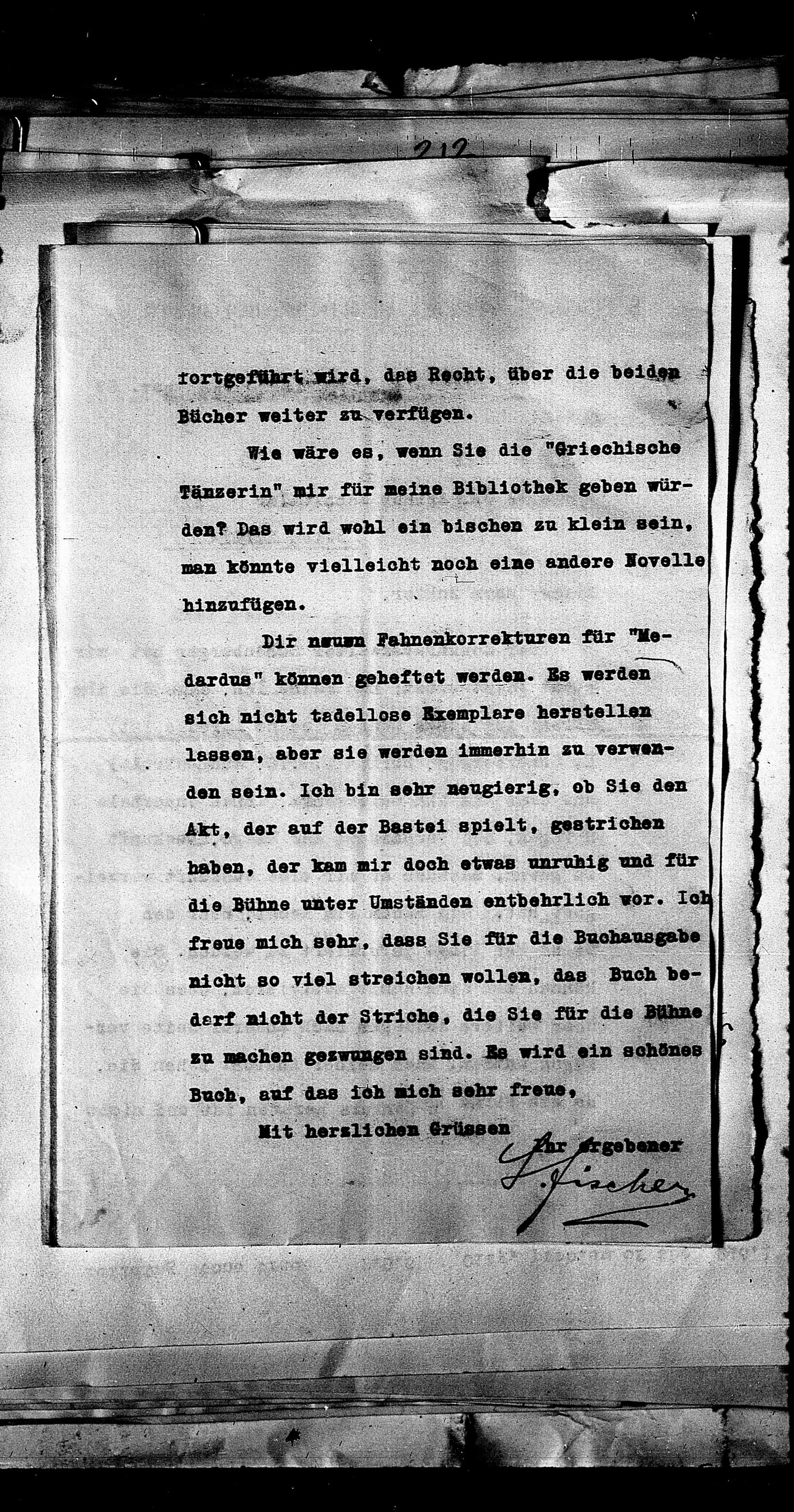 Vorschaubild für Fischer, Salomo_SF an AS 1888-1914 Originale, Seite 400