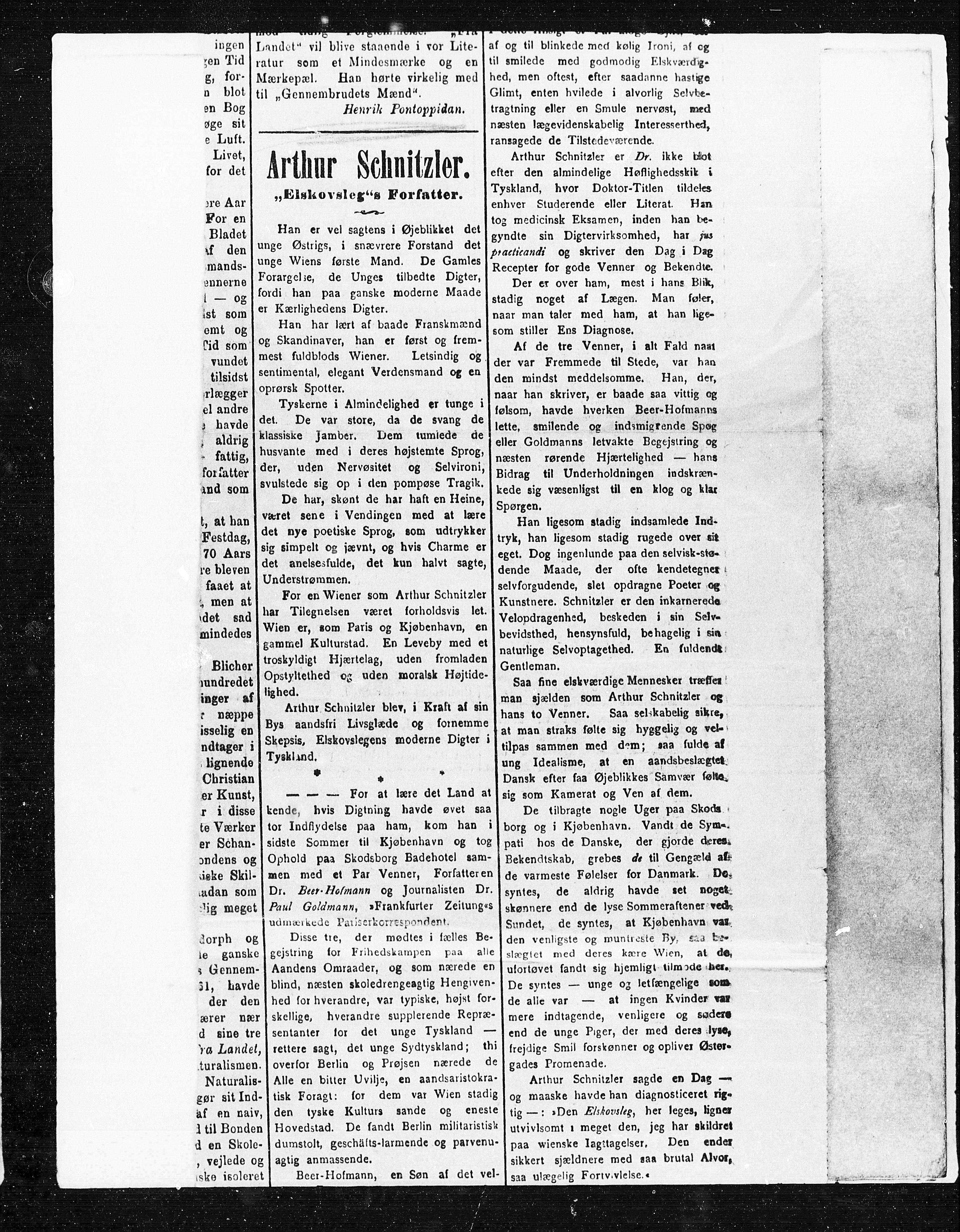 Vorschaubild für 1897 Nansen Elskovsleg Forfatter Politiken, Seite 1