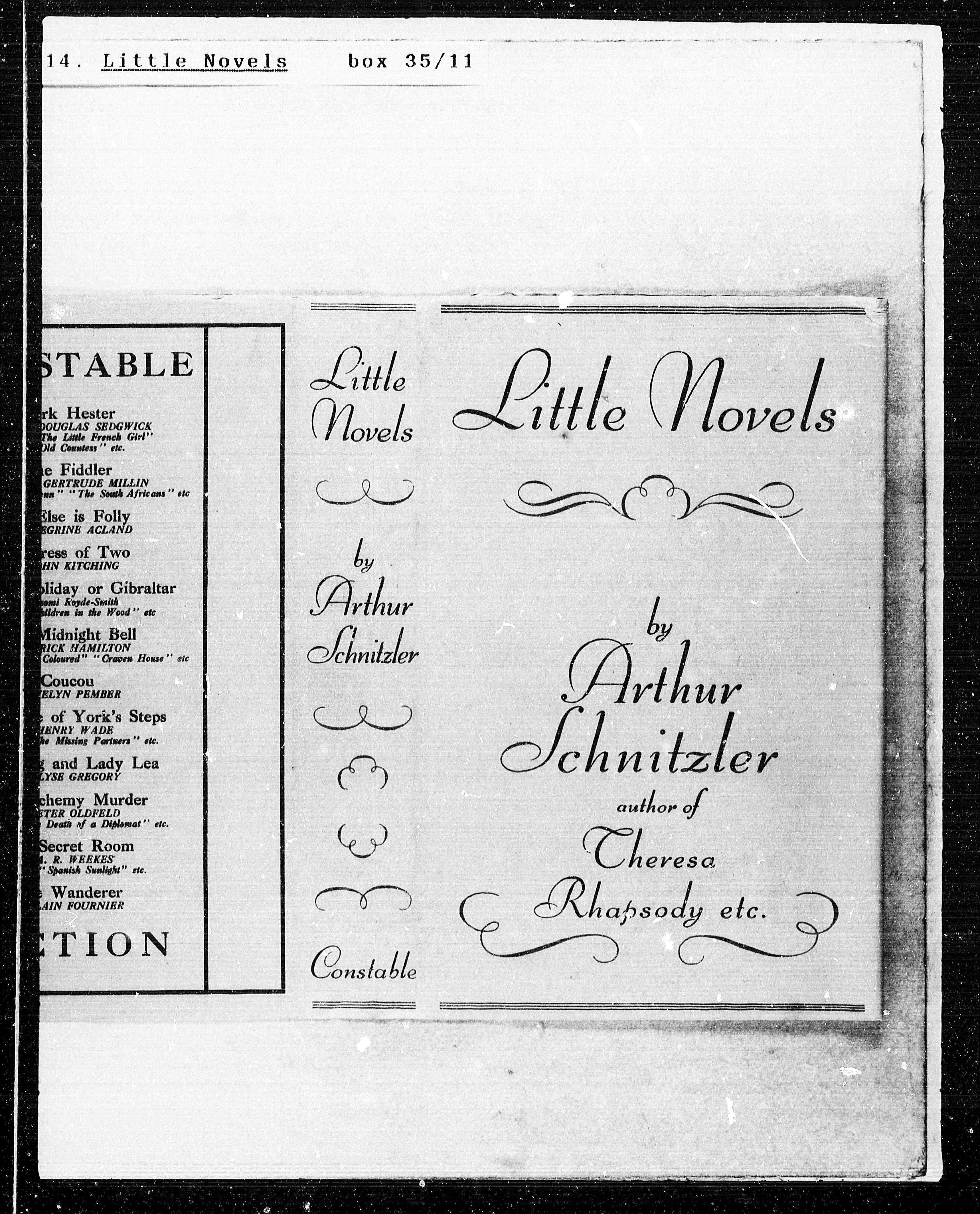 Vorschaubild für Little Novels, Seite 2