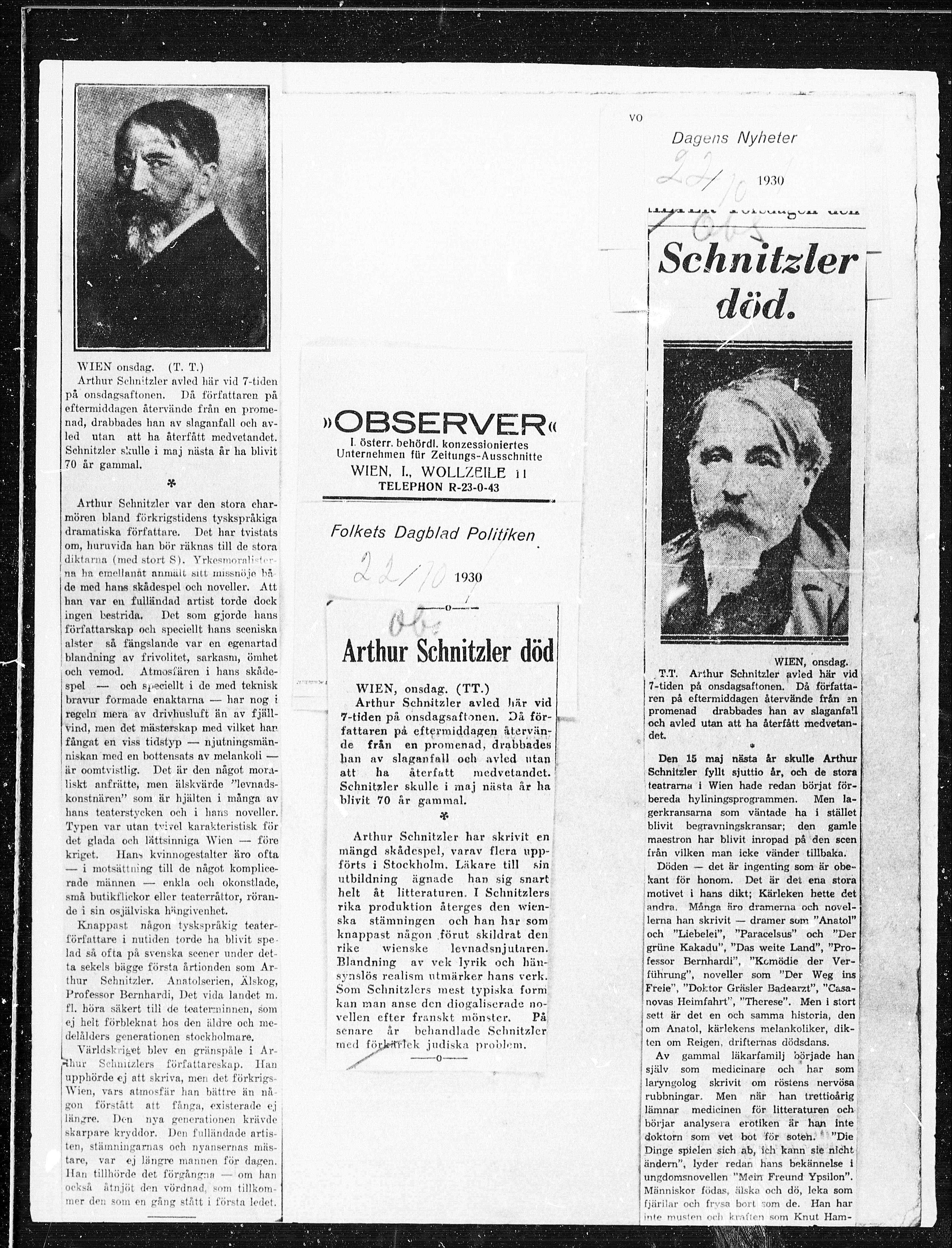 Vorschaubild für Schnitzlers Tod, Seite 481