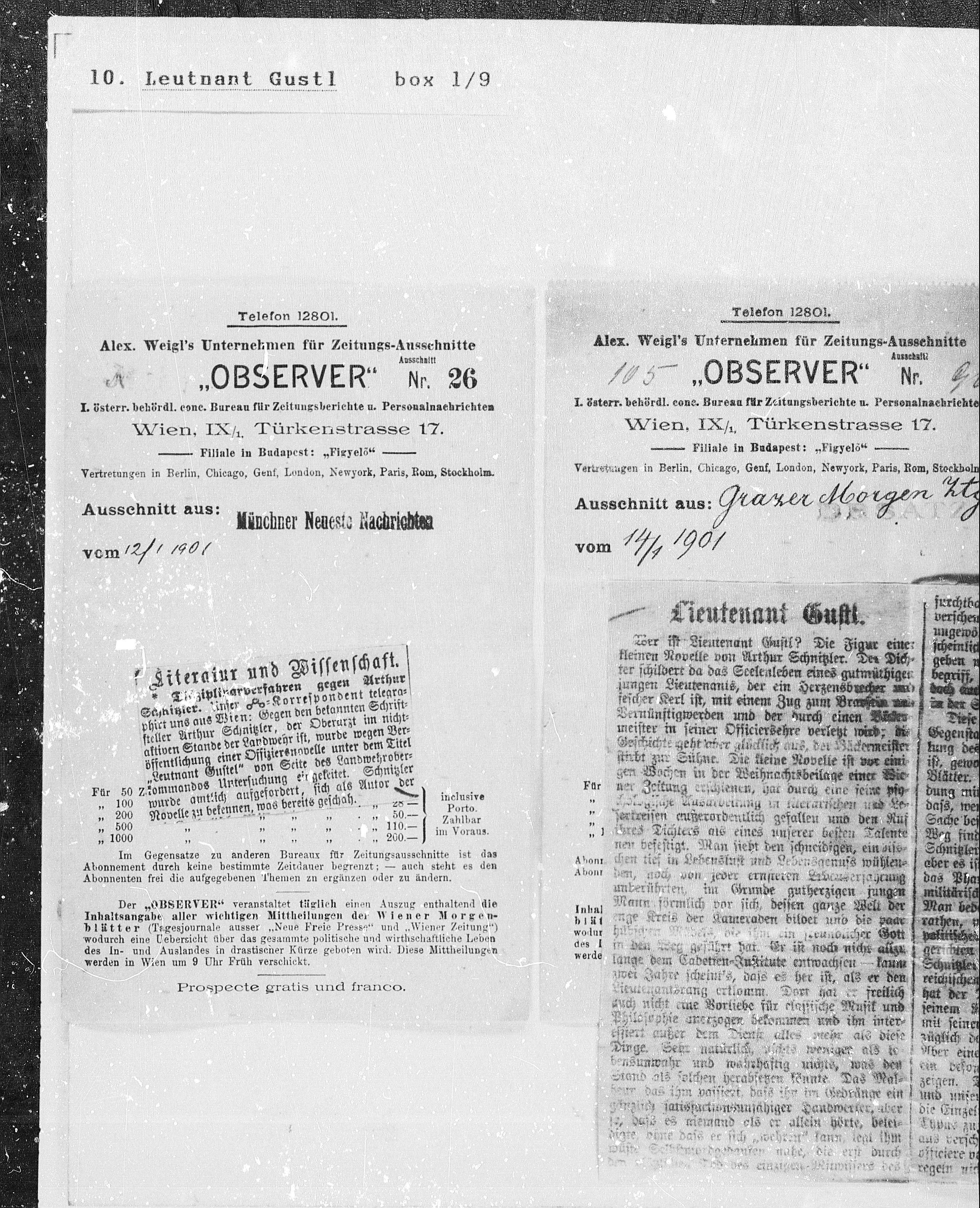 Vorschaubild für Leutnant Gustl, Seite 155