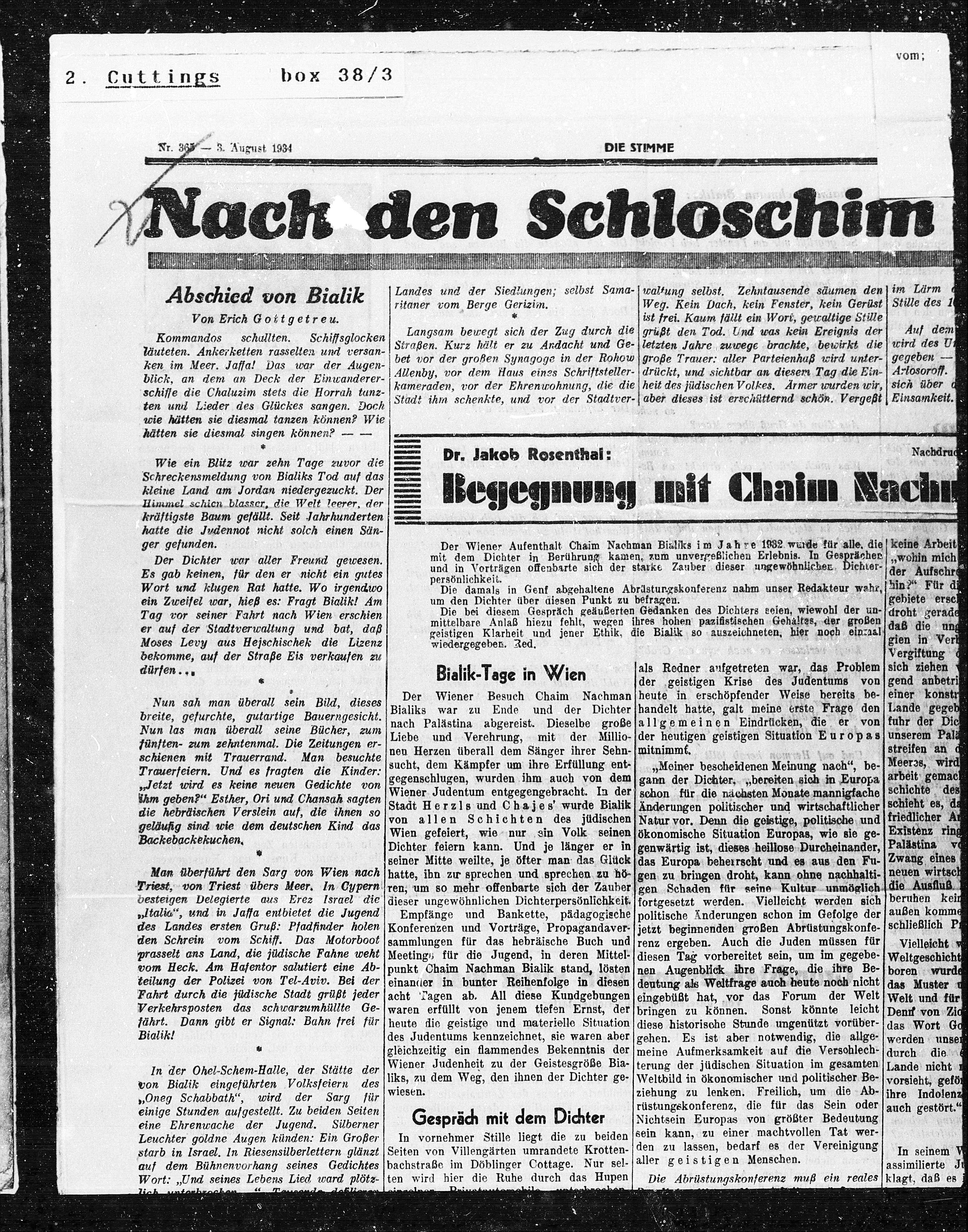 Vorschaubild für Ausschnitte 1931 1933, Seite 26