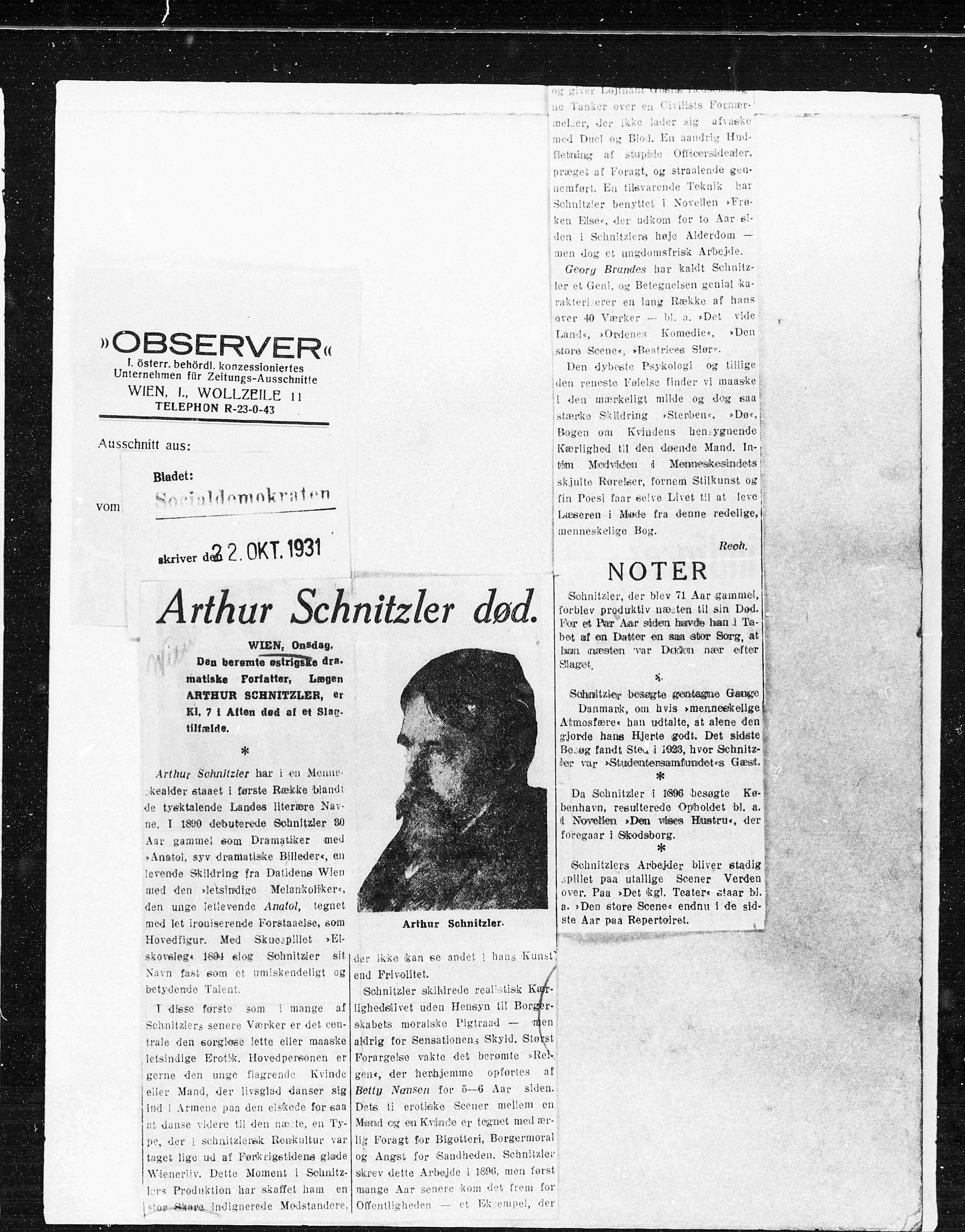 Vorschaubild für Schnitzlers Tod, Seite 467