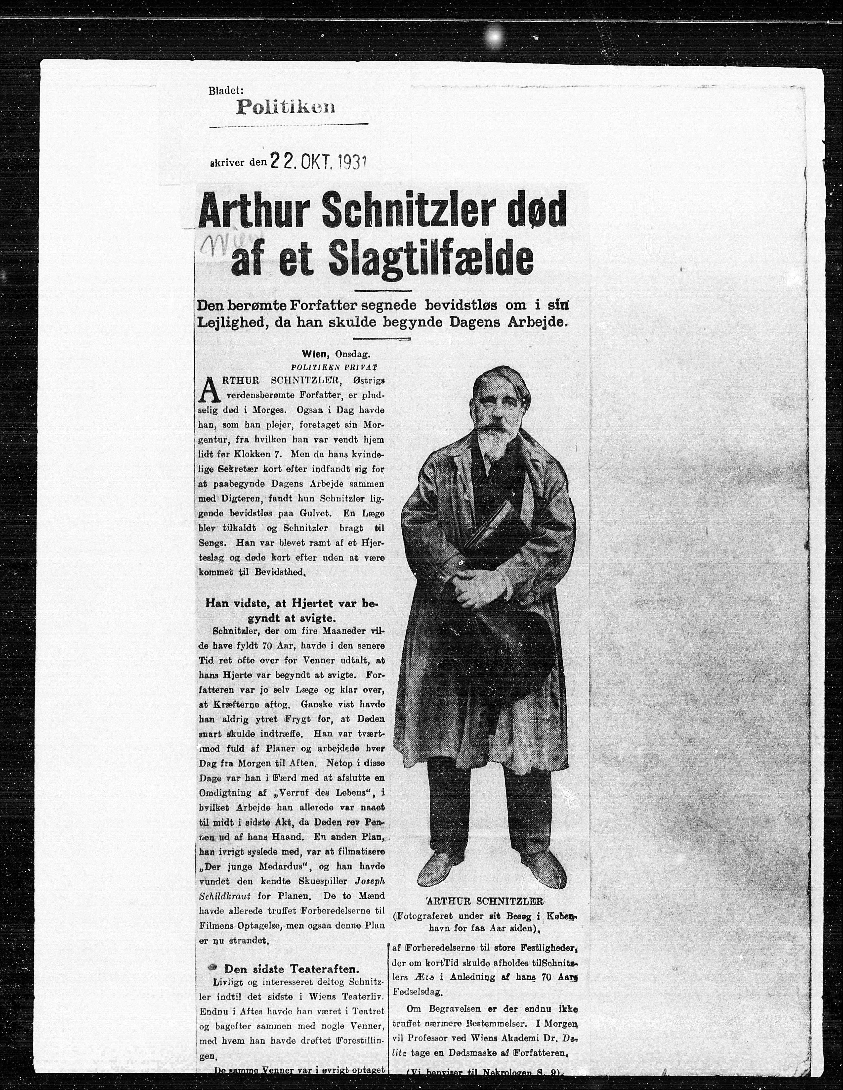 Vorschaubild für Schnitzlers Tod, Seite 474