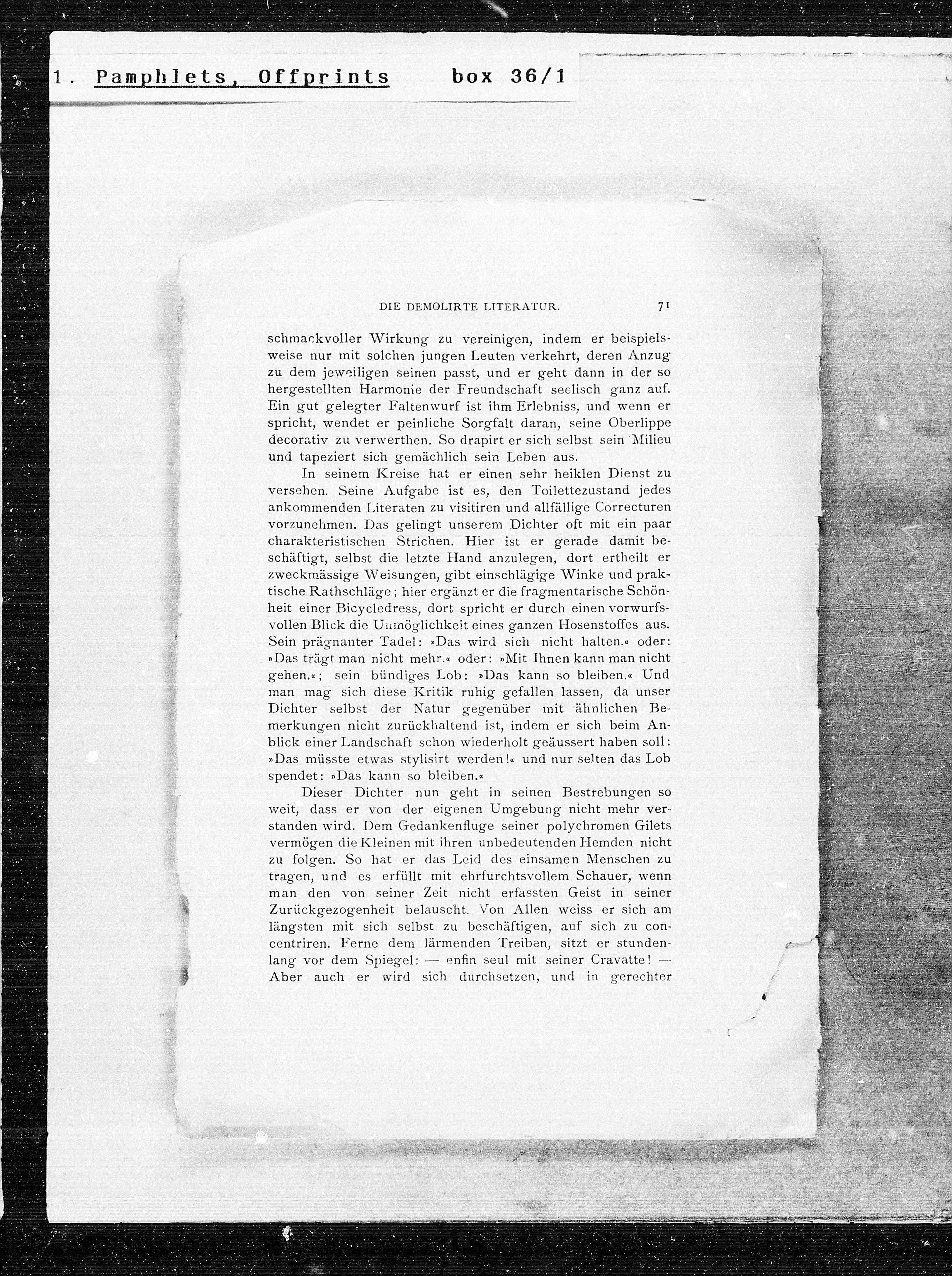 Vorschaubild für Karl Kraus Demolirte Literatur, Seite 5