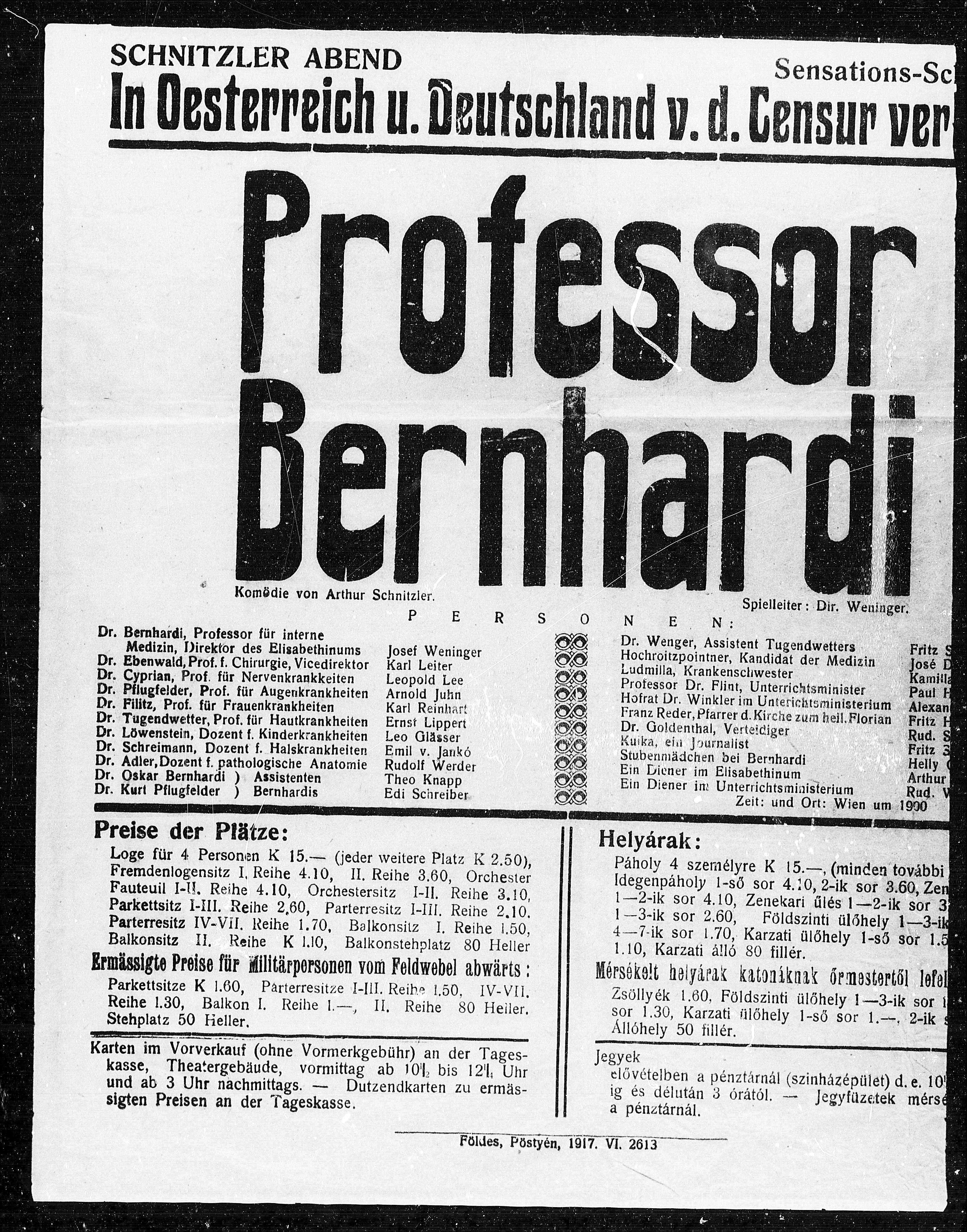 Vorschaubild für Professor Bernhardi, Seite 441